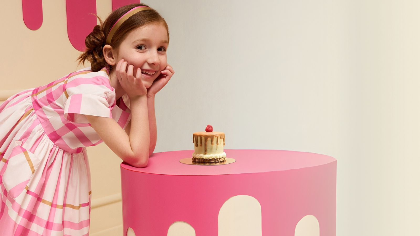 Elegant birthday dress for girls and party outfits displayed for children's celebration wear