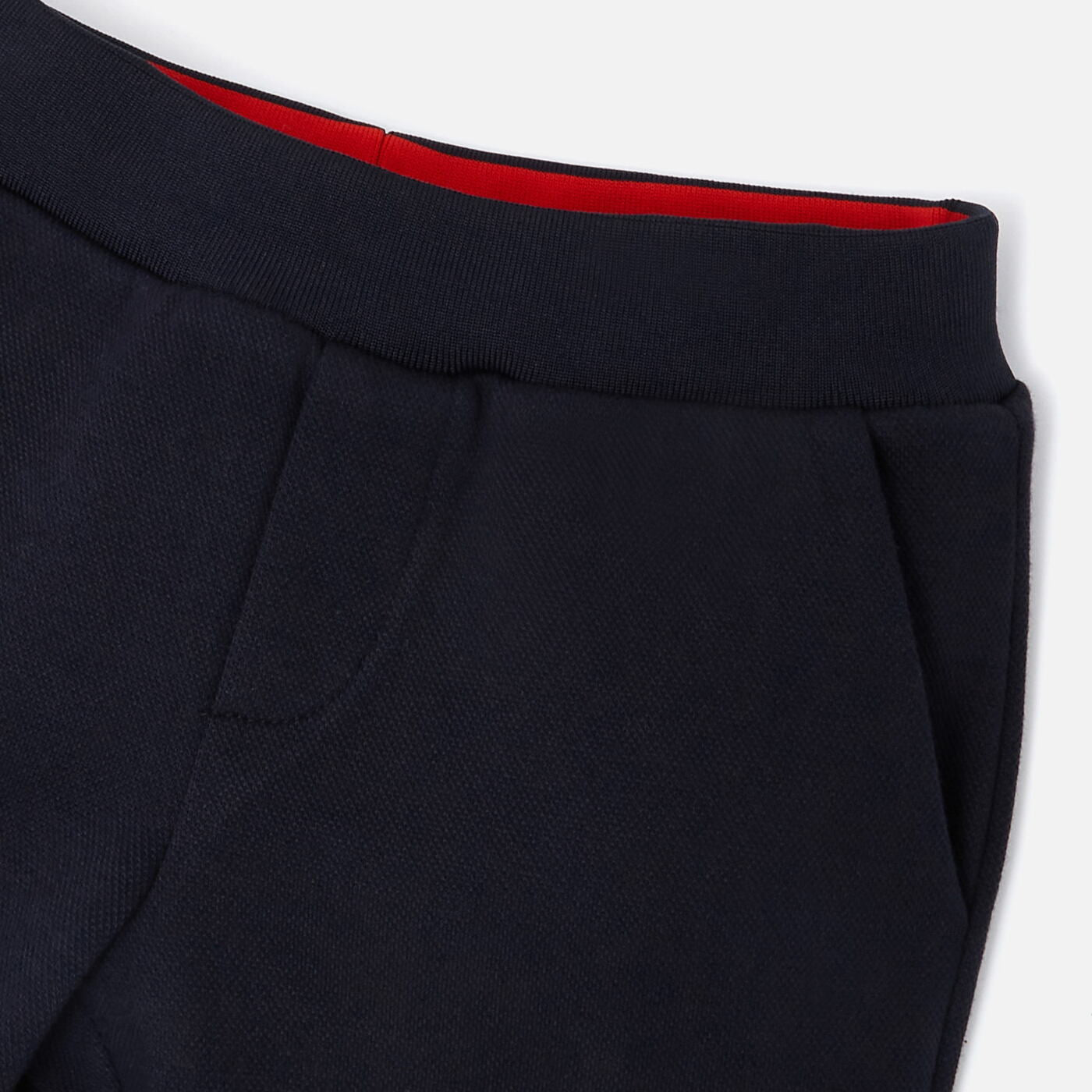 Boy shorts in piqué fleece