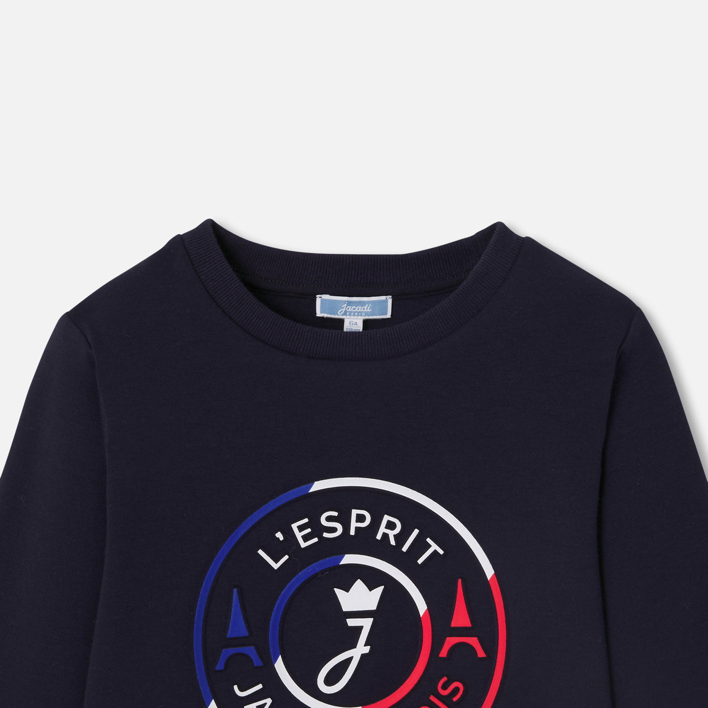 Child interlock sweatshirt