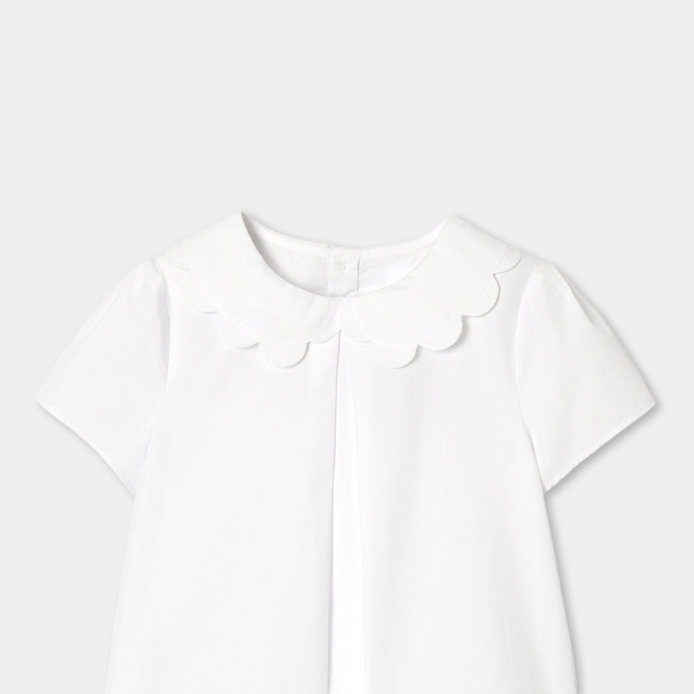 Girl blouse in poplin