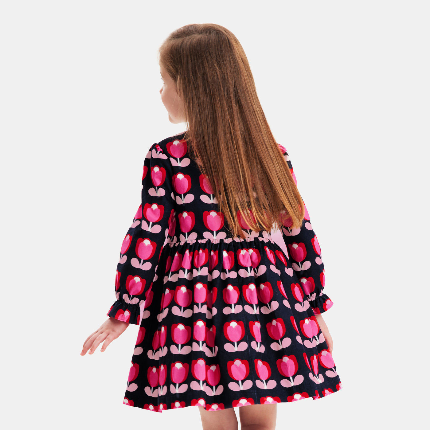 Girl velvet dress