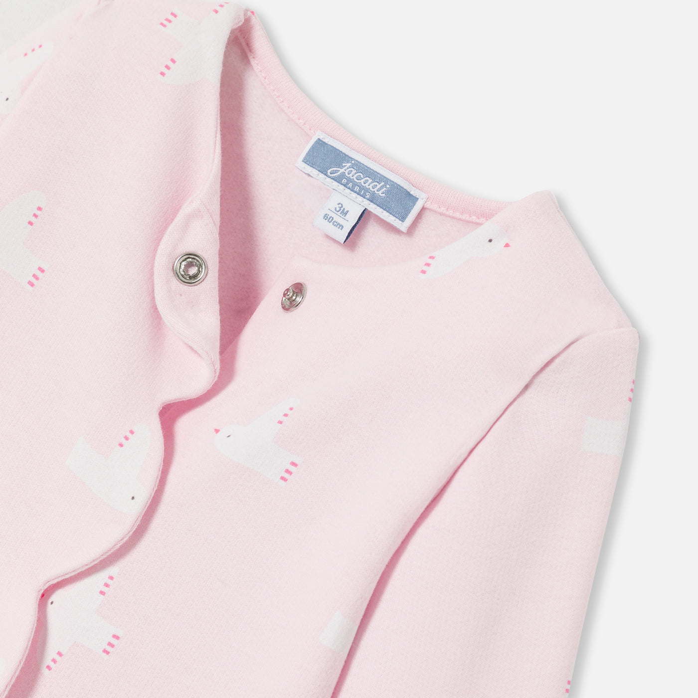 Baby girl pyjamas in fleece