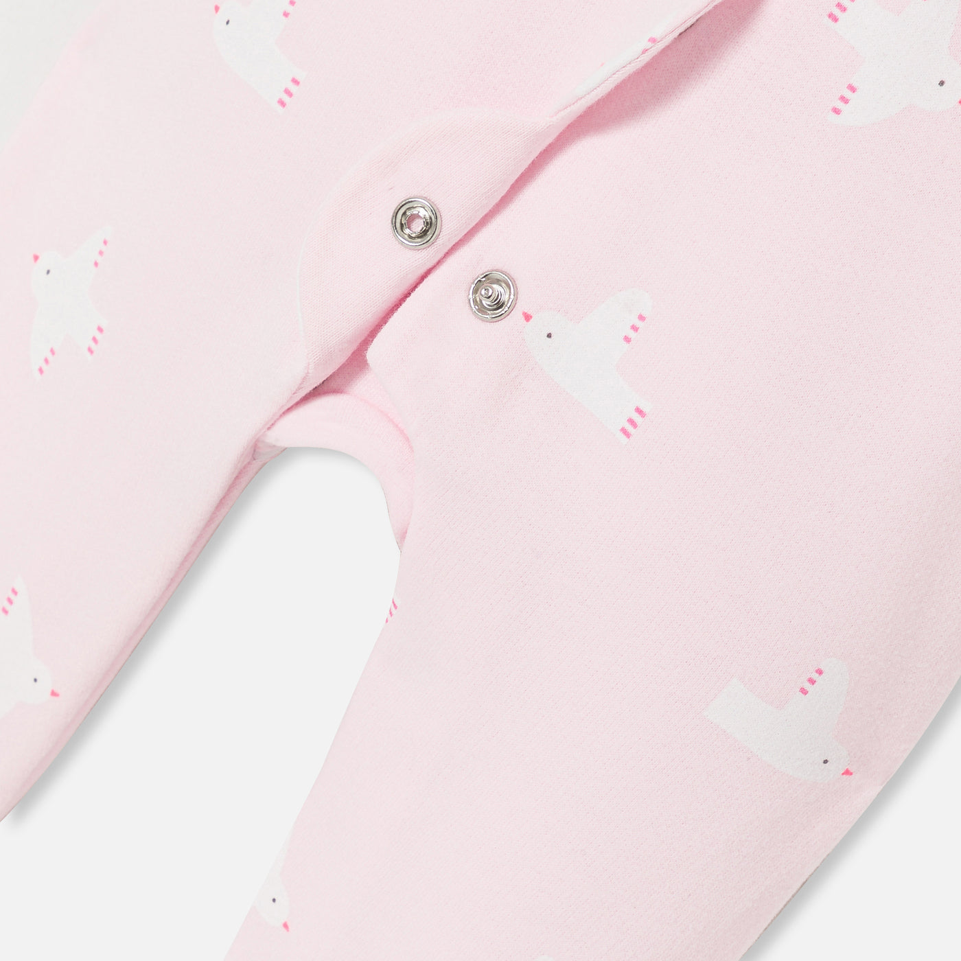 Baby girl pyjamas in fleece