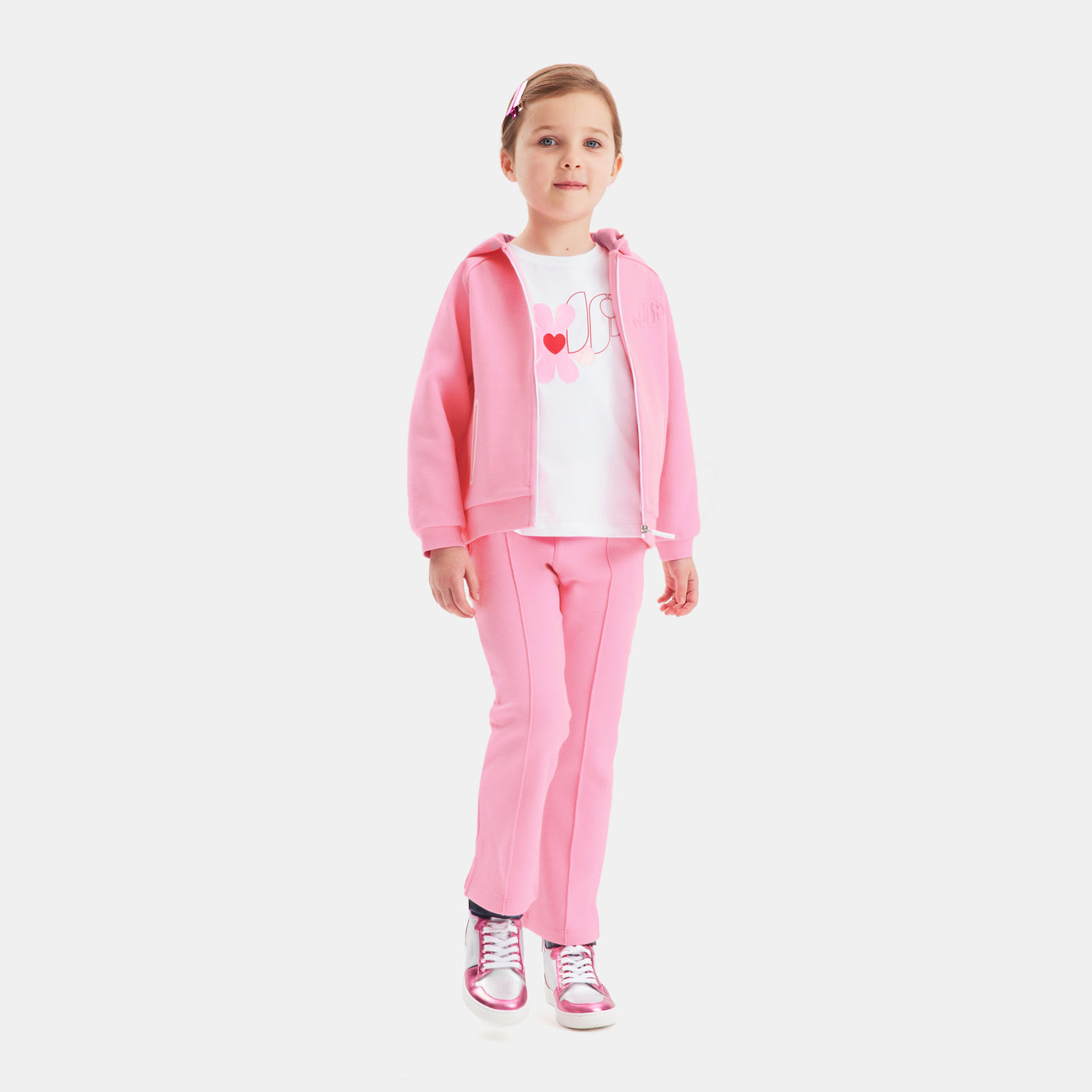 Girl zip-up sweatshirt