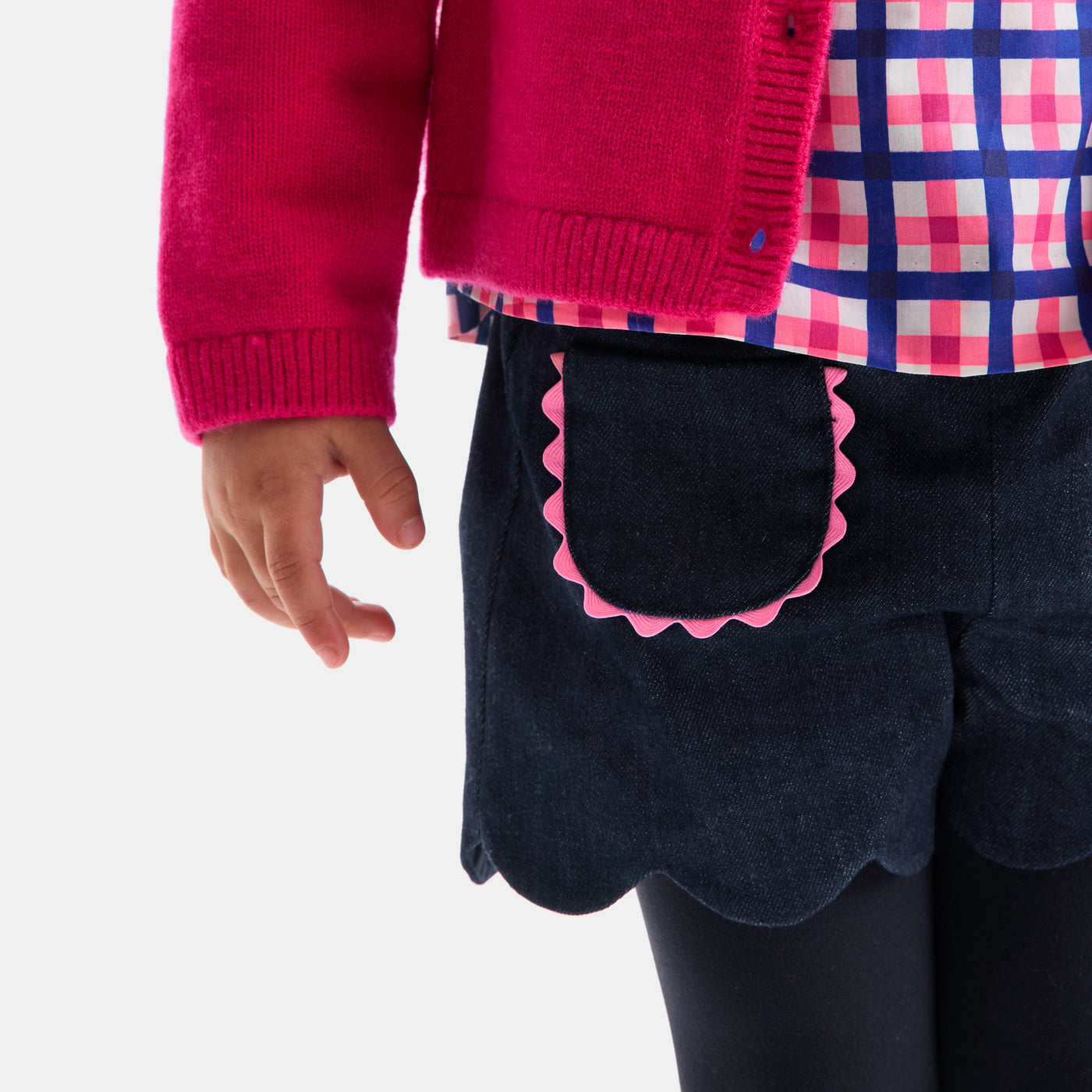 Baby girl denim shorts