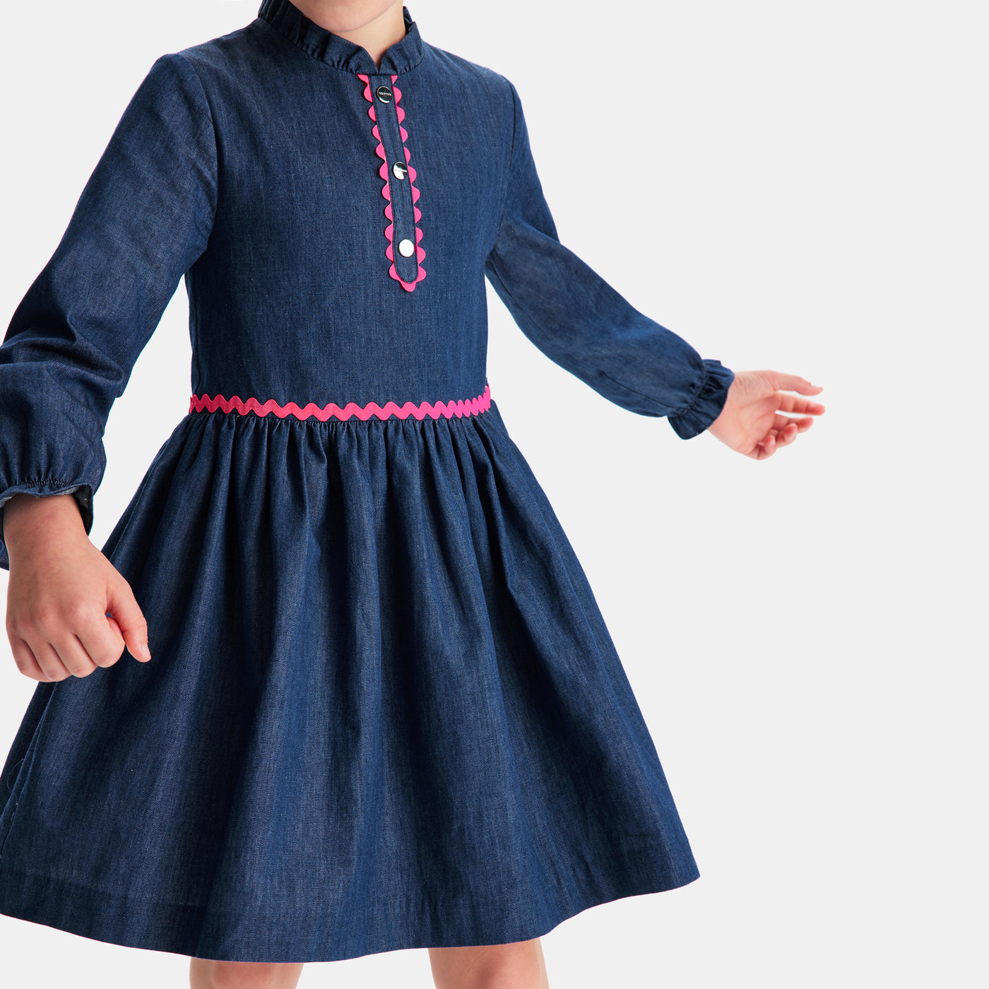 Girl denim dress