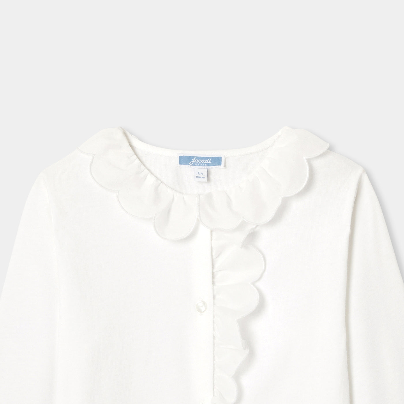 Girl' jersey blouse