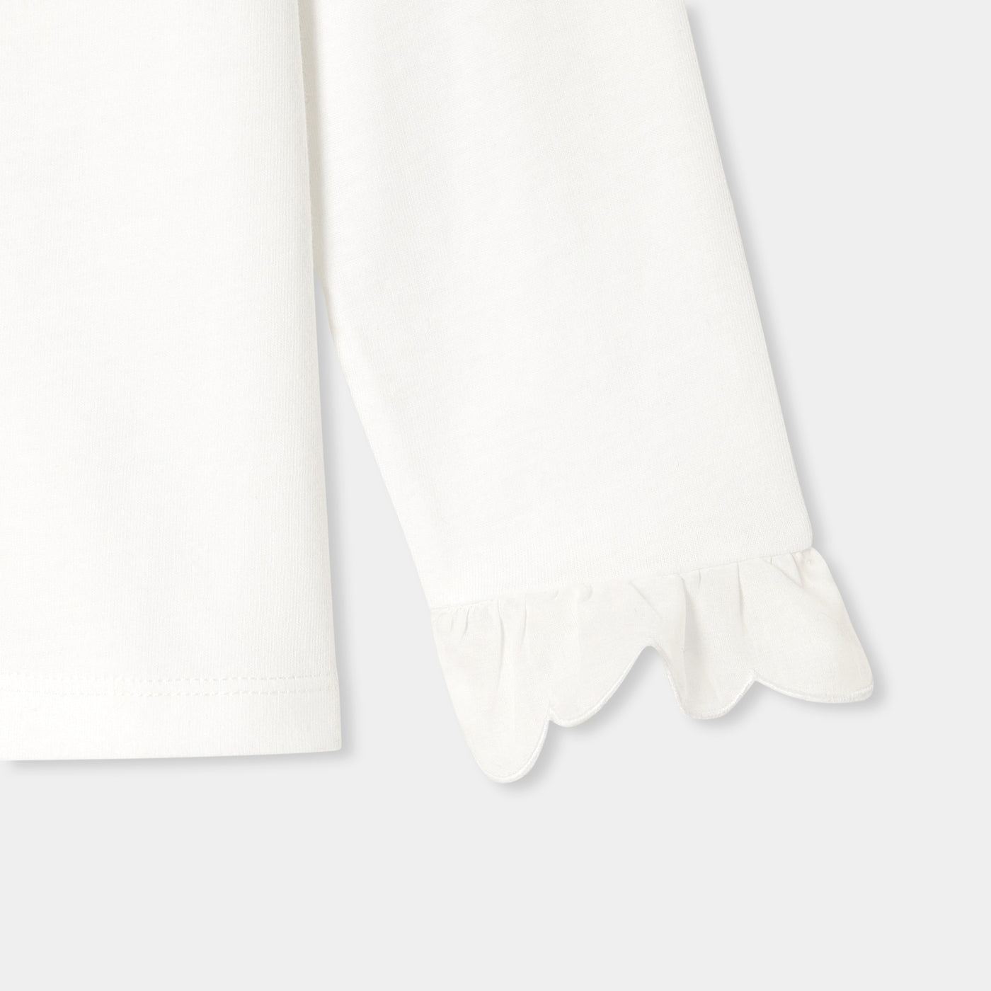 Girl' jersey blouse