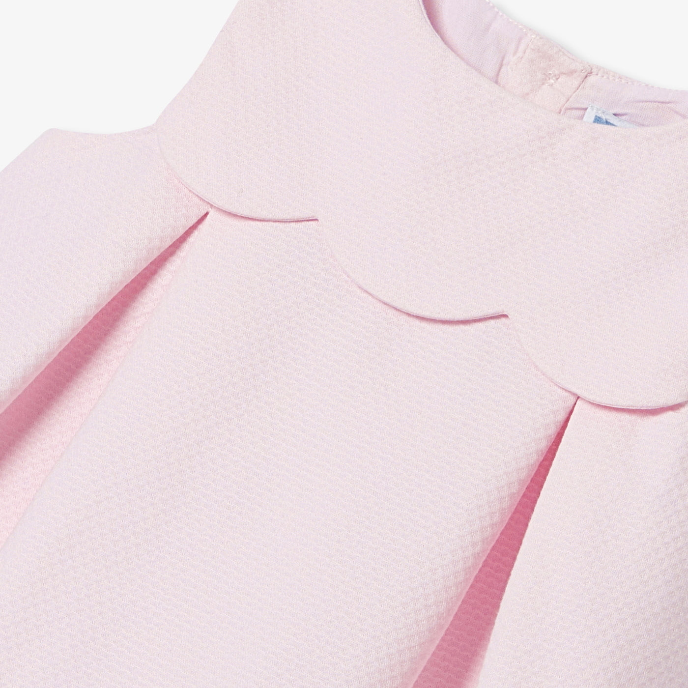 Baby girl dress in cotton piqué