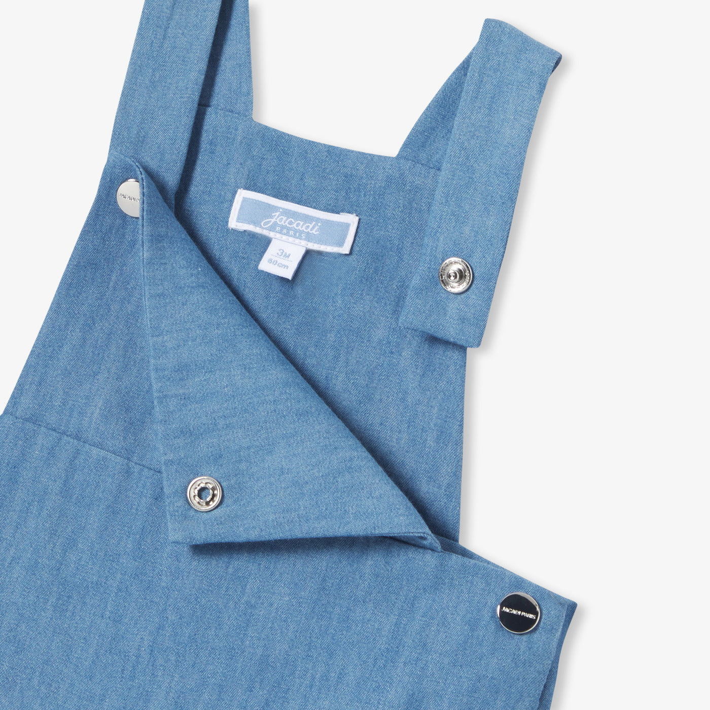 Baby lightweight denim overalls