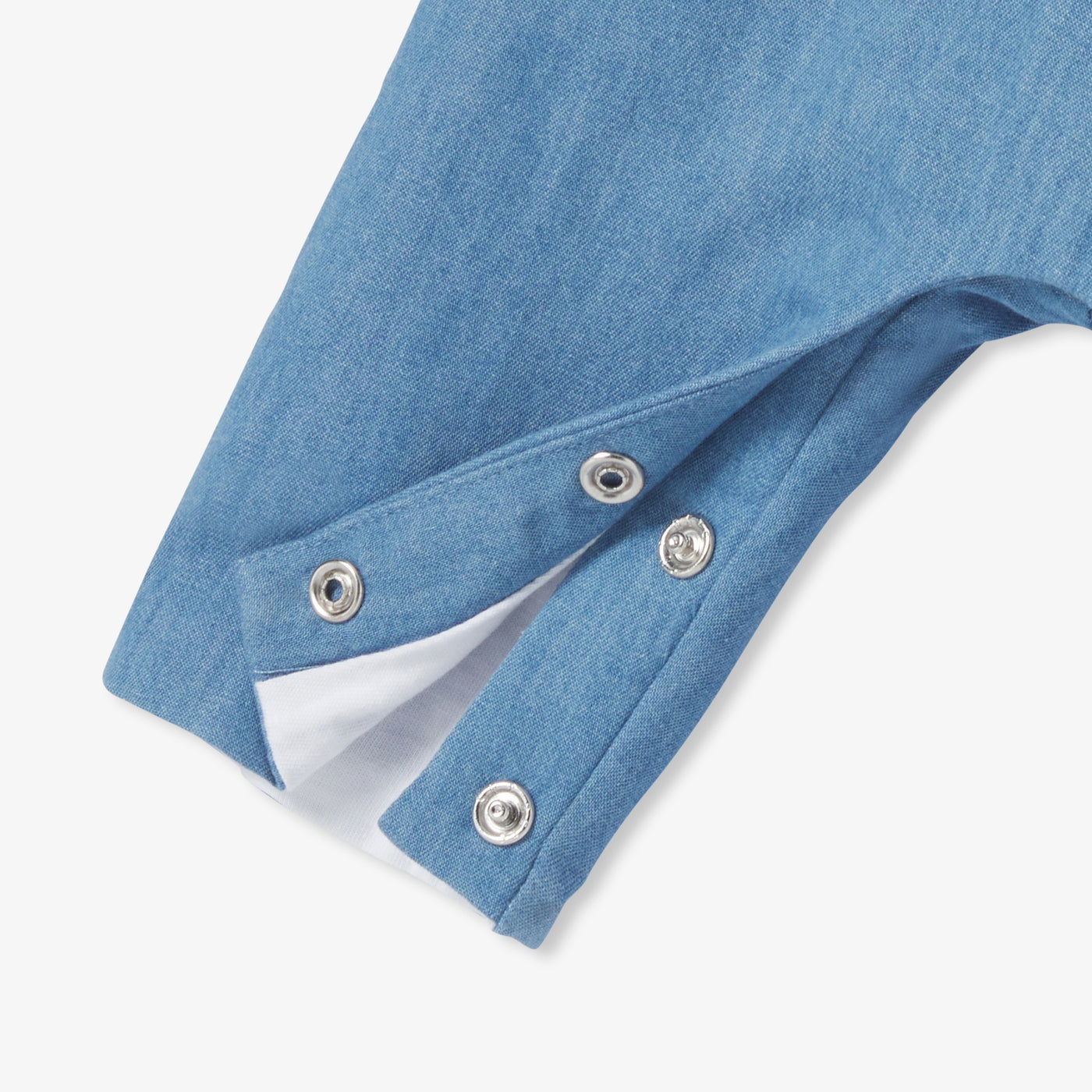 Baby lightweight denim overalls