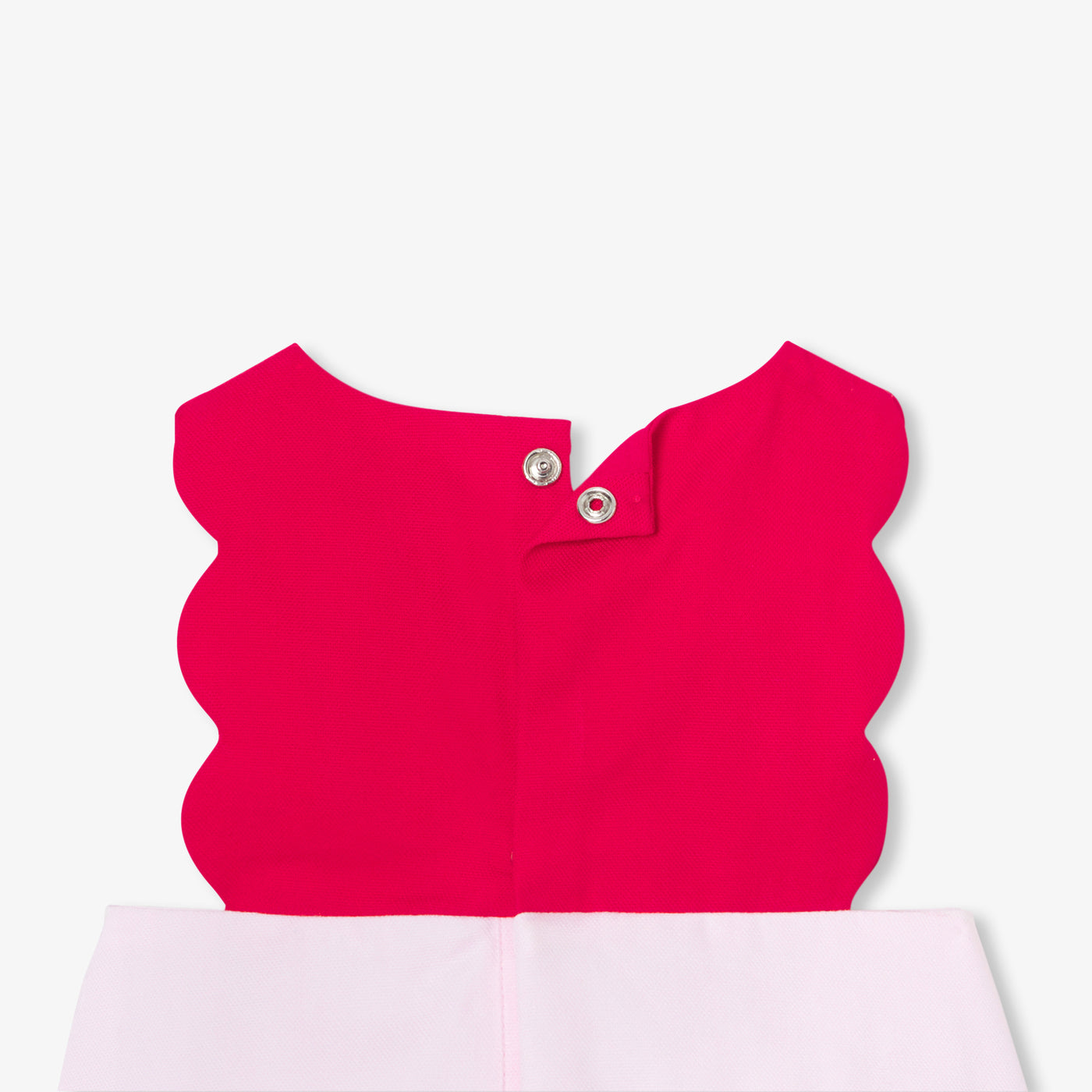 Baby girl romper in cotton piqué