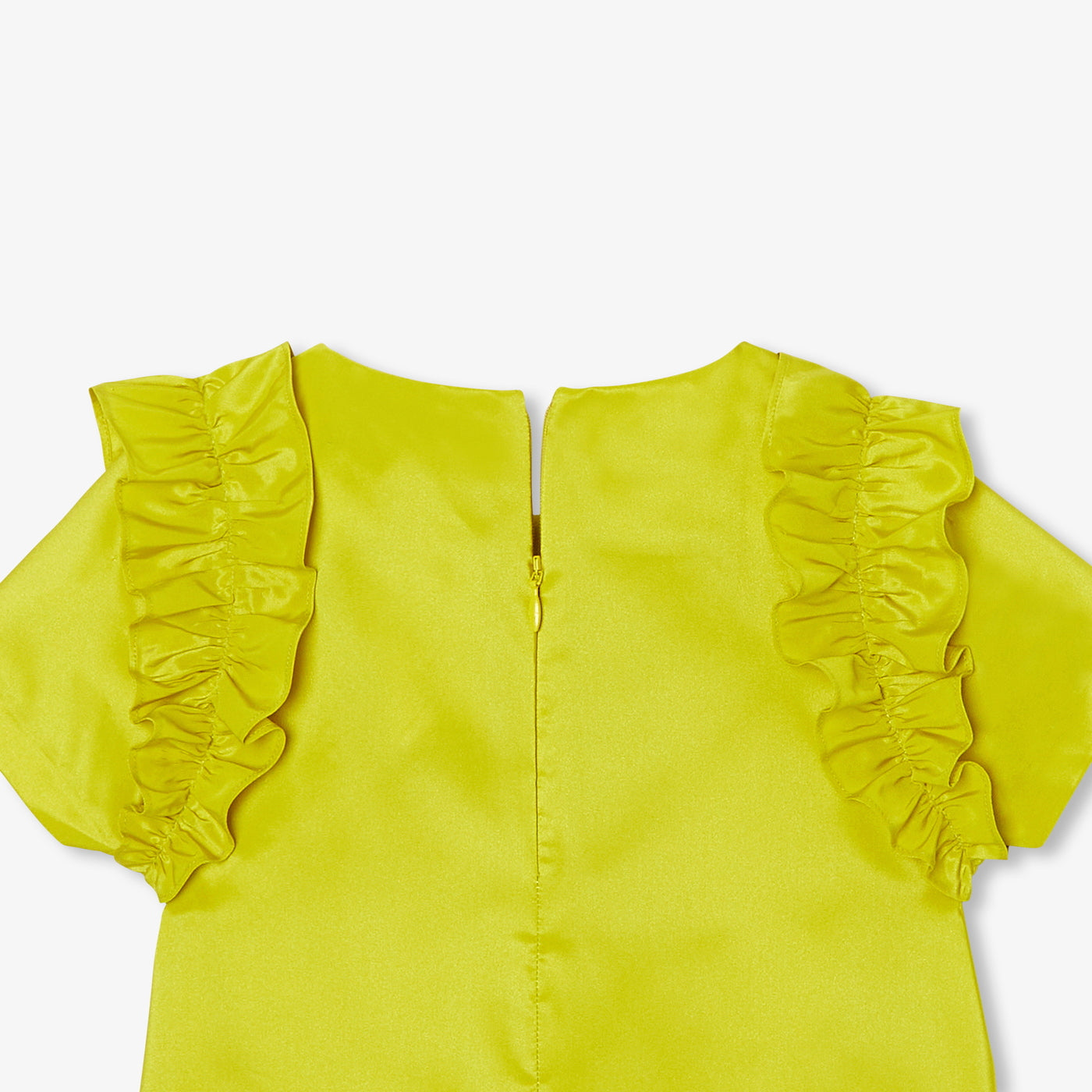 Girl taffeta top