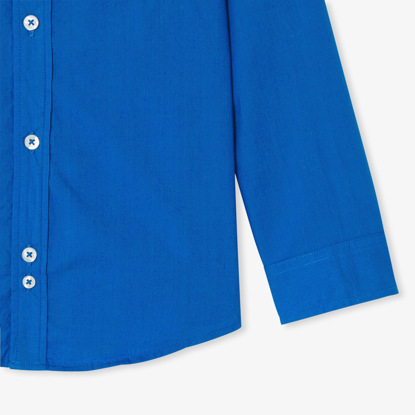Boy light poplin shirt