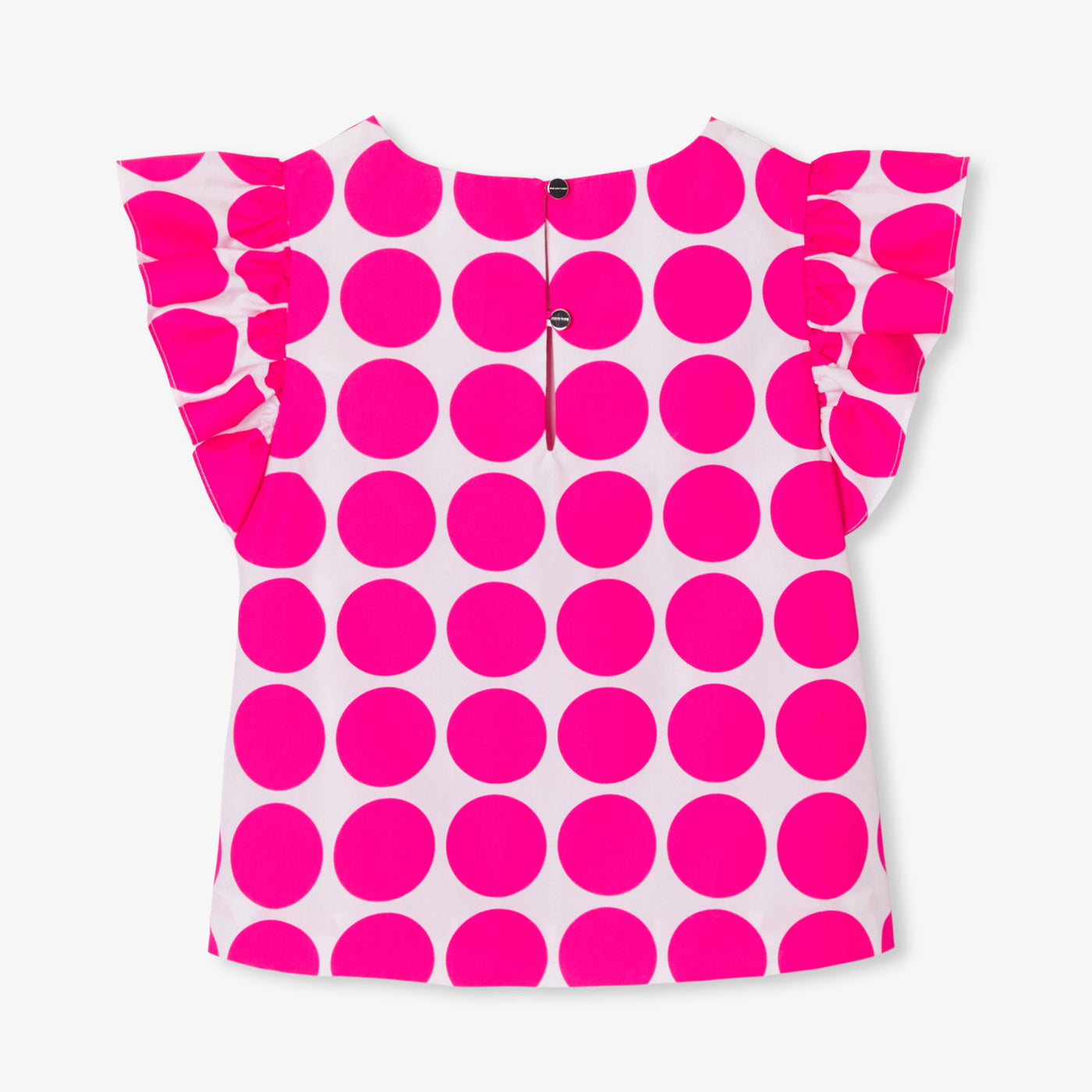 Girl blouse in poplin