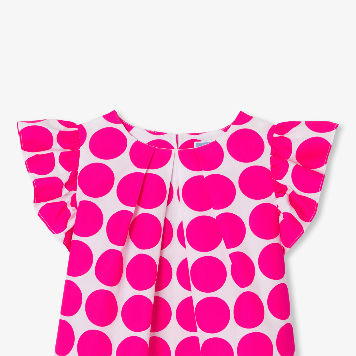 Girl blouse in poplin