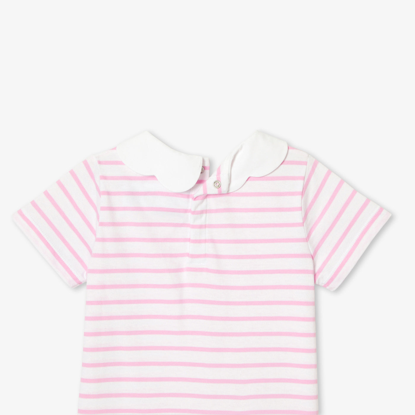 Girl striped polo shirt