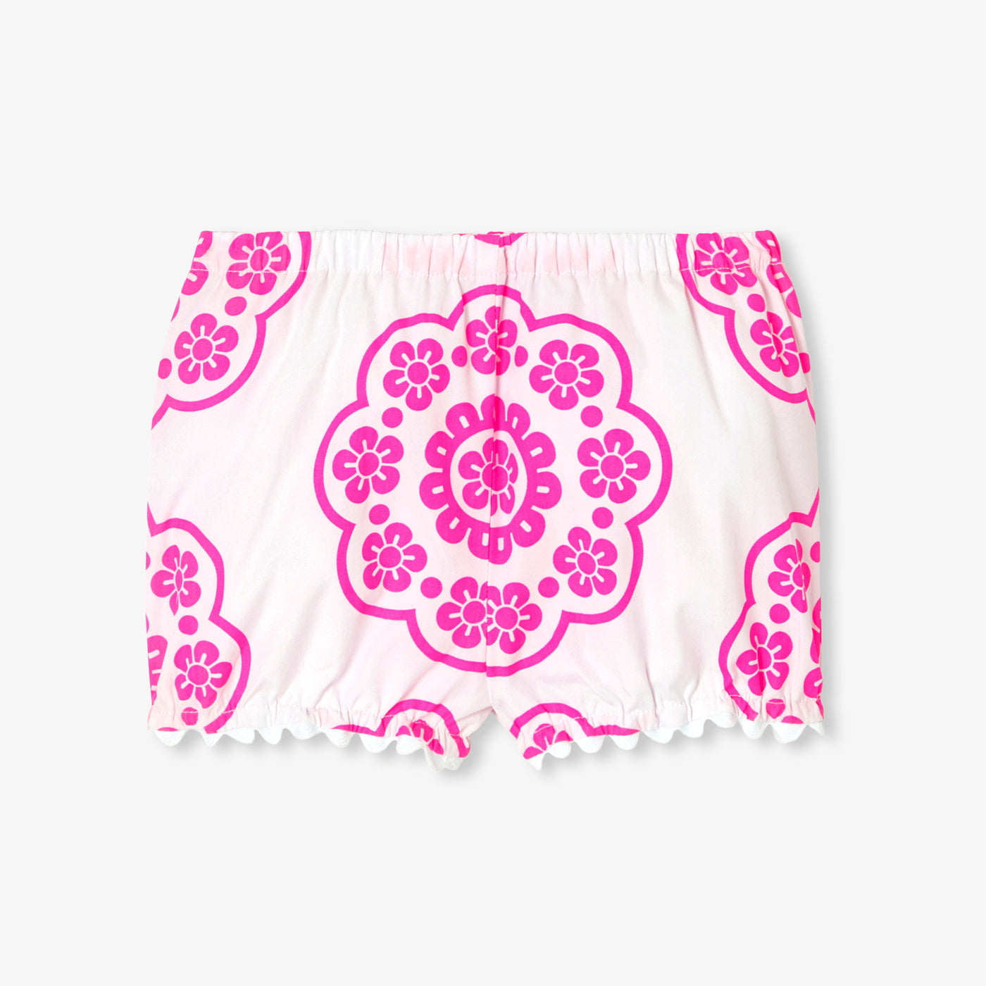 Baby girl rosette print set