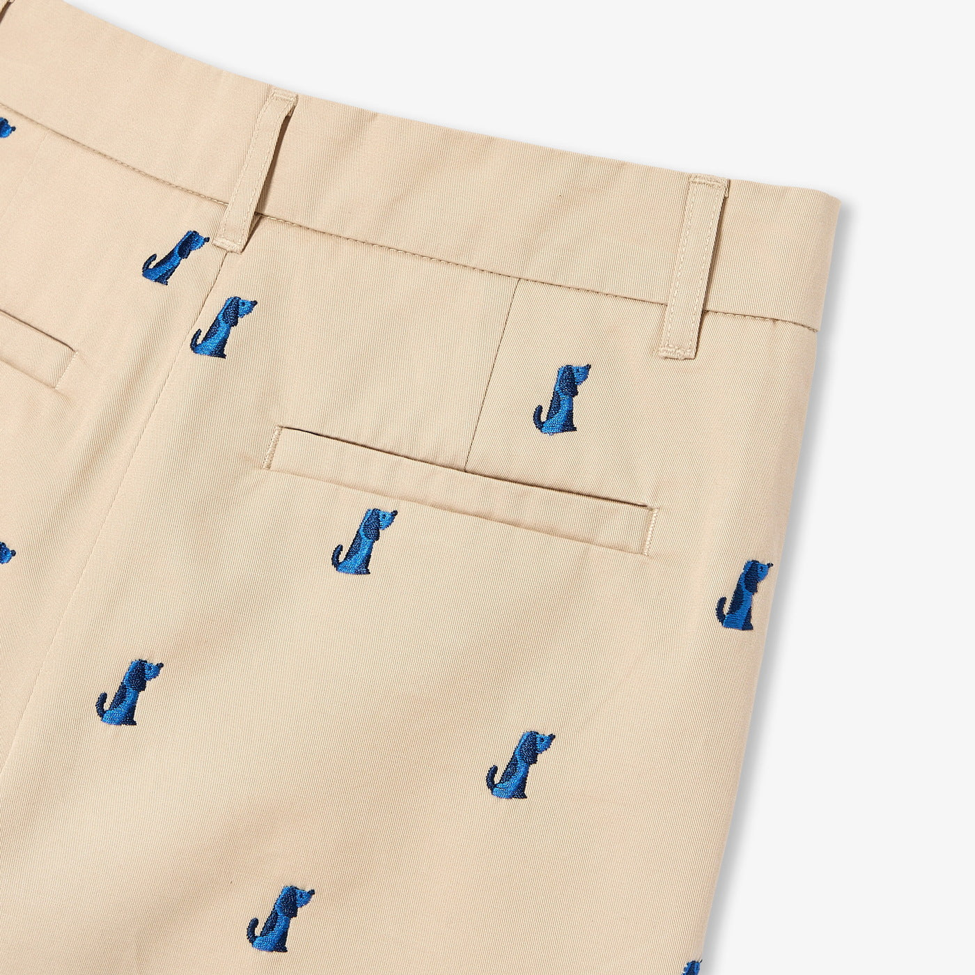 Boy shorts in twill