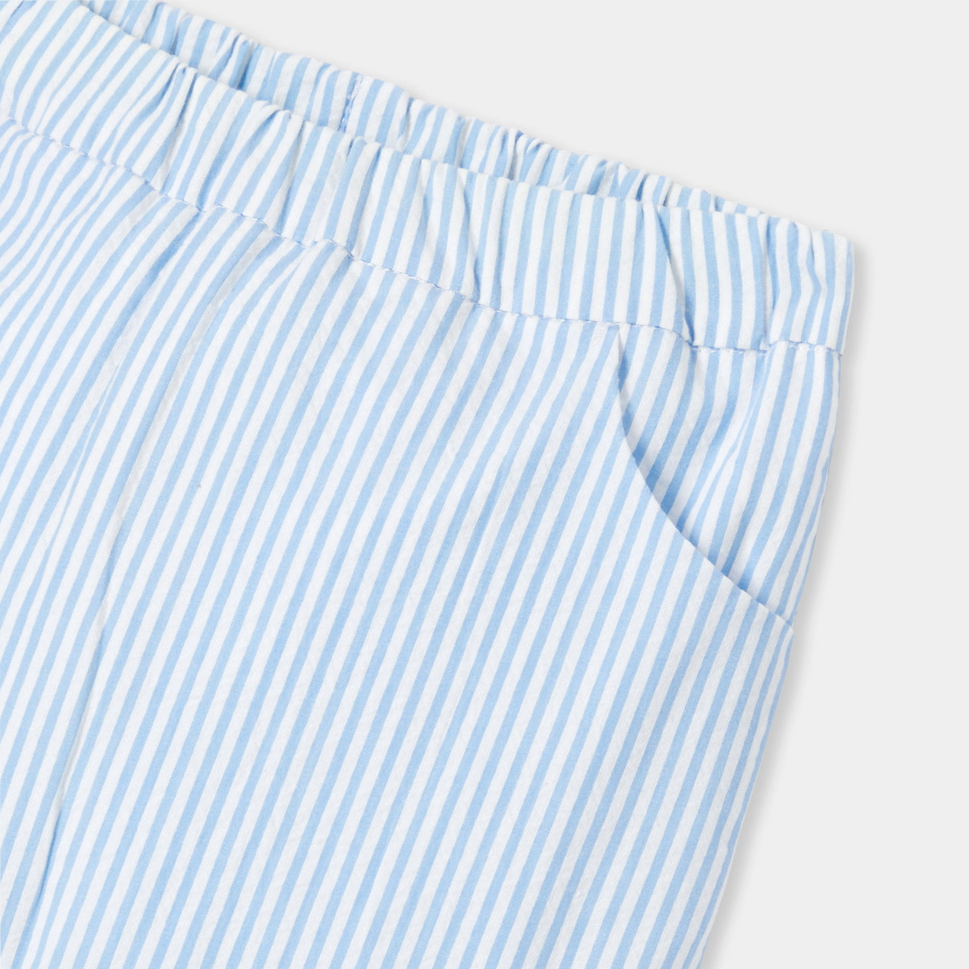 Baby boy seersucker trousers