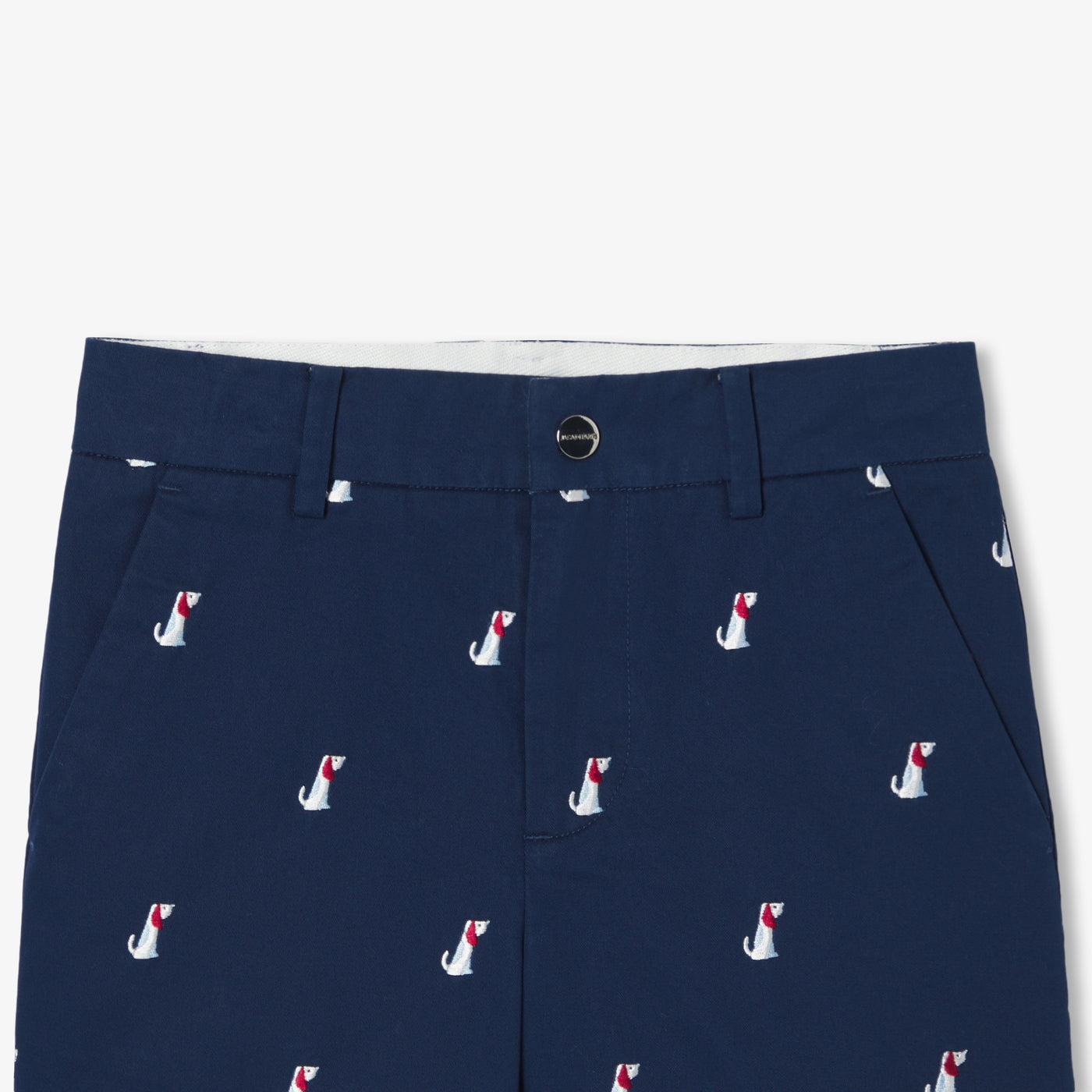 Boy shorts in twill