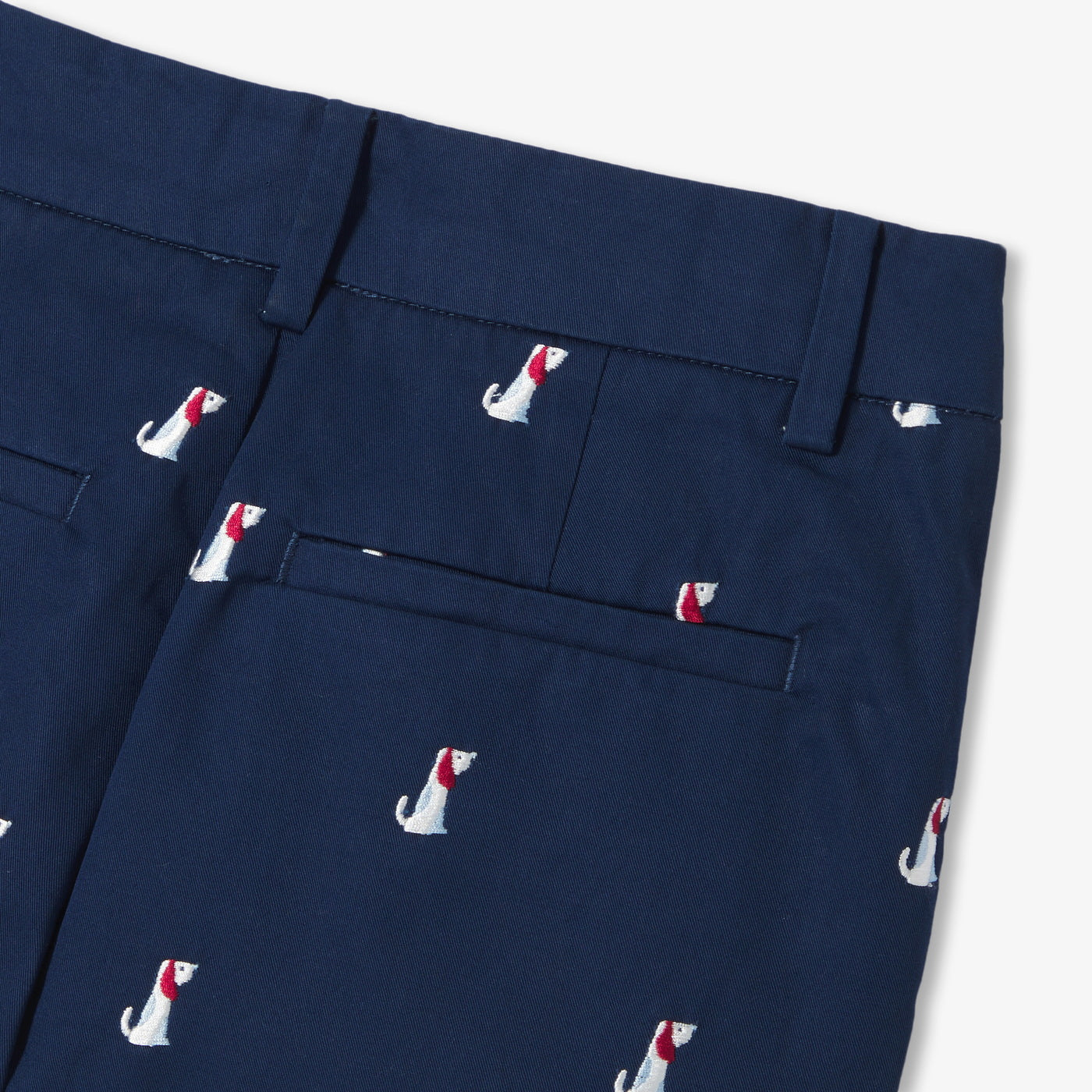 Boy shorts in twill