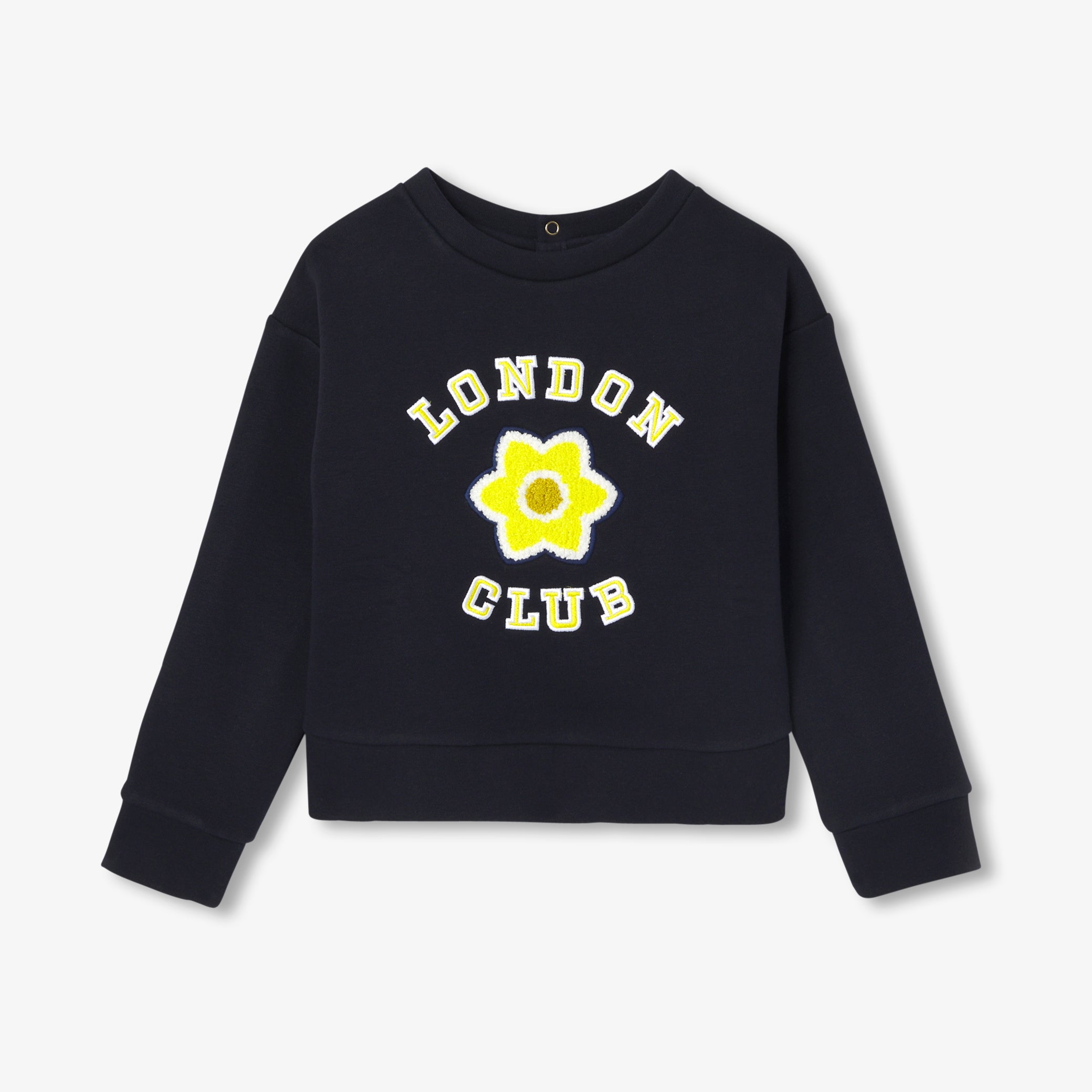 Girl fleece sweater - marine jacadi