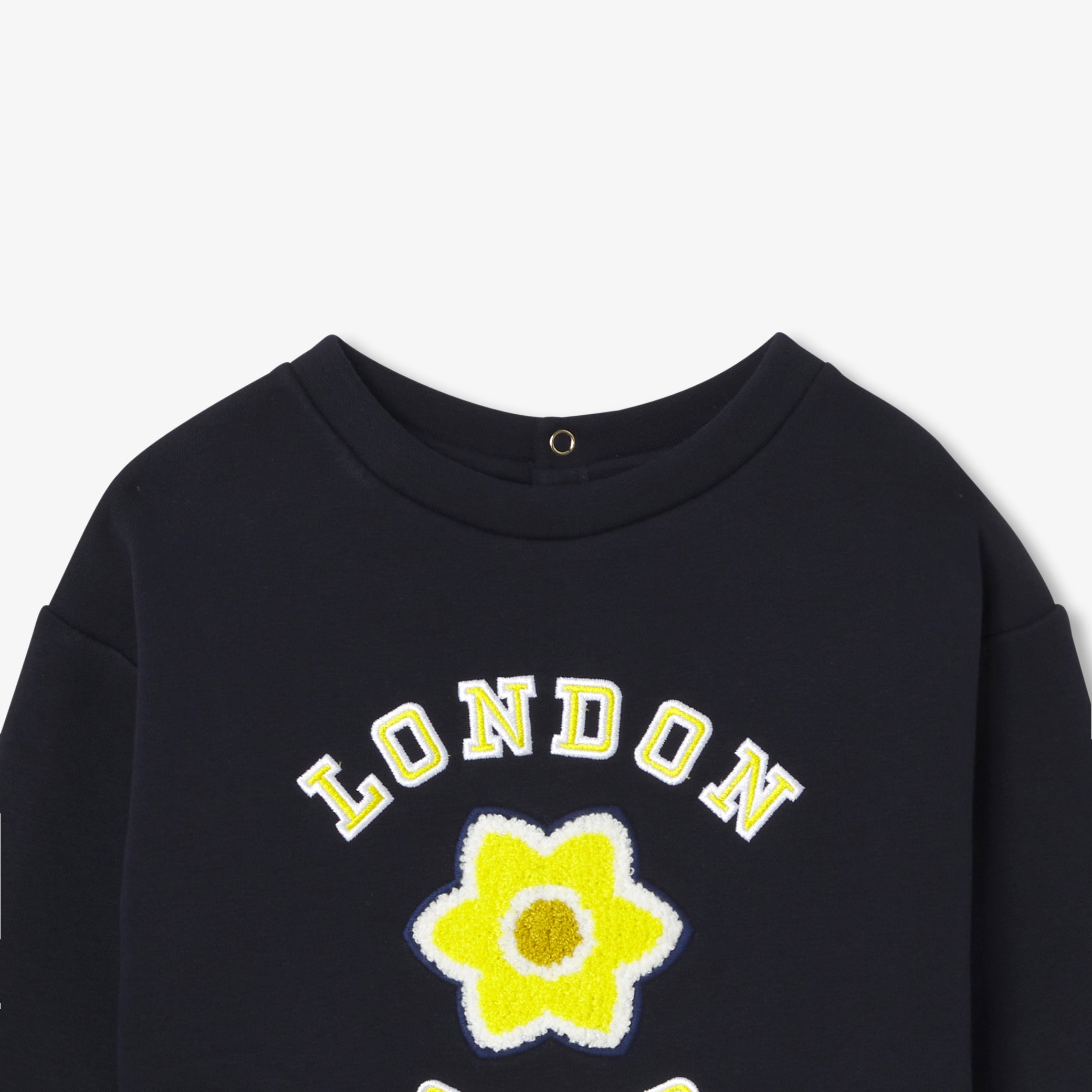 Girl fleece sweater - marine jacadi