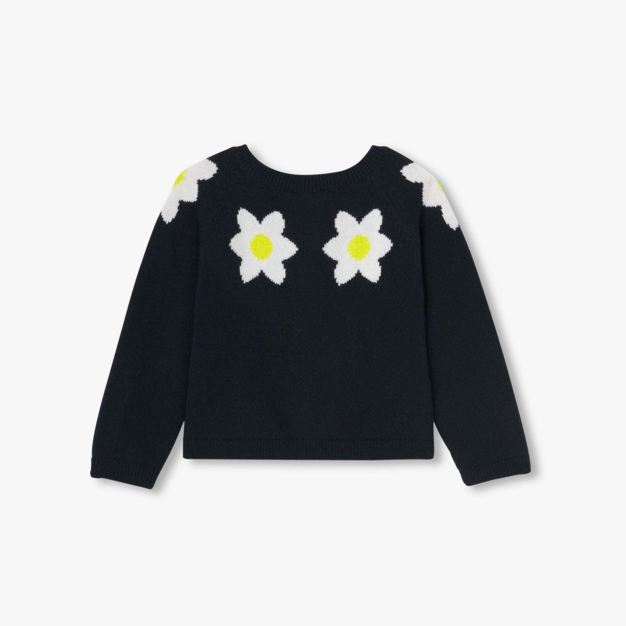 Baby girl cardigan in wool and cashmere - marine jacadi