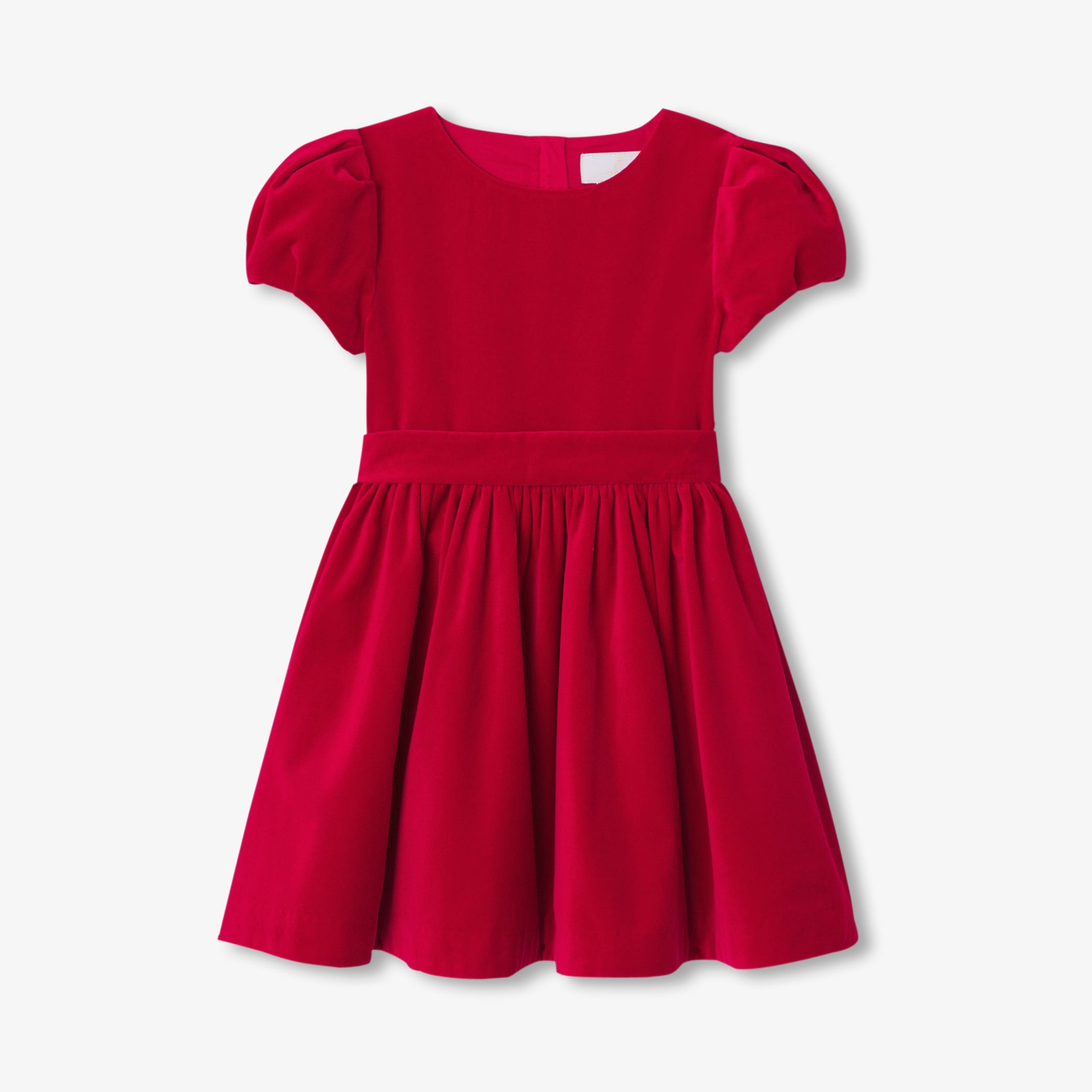 Girl velvet dress - rouge jacadi