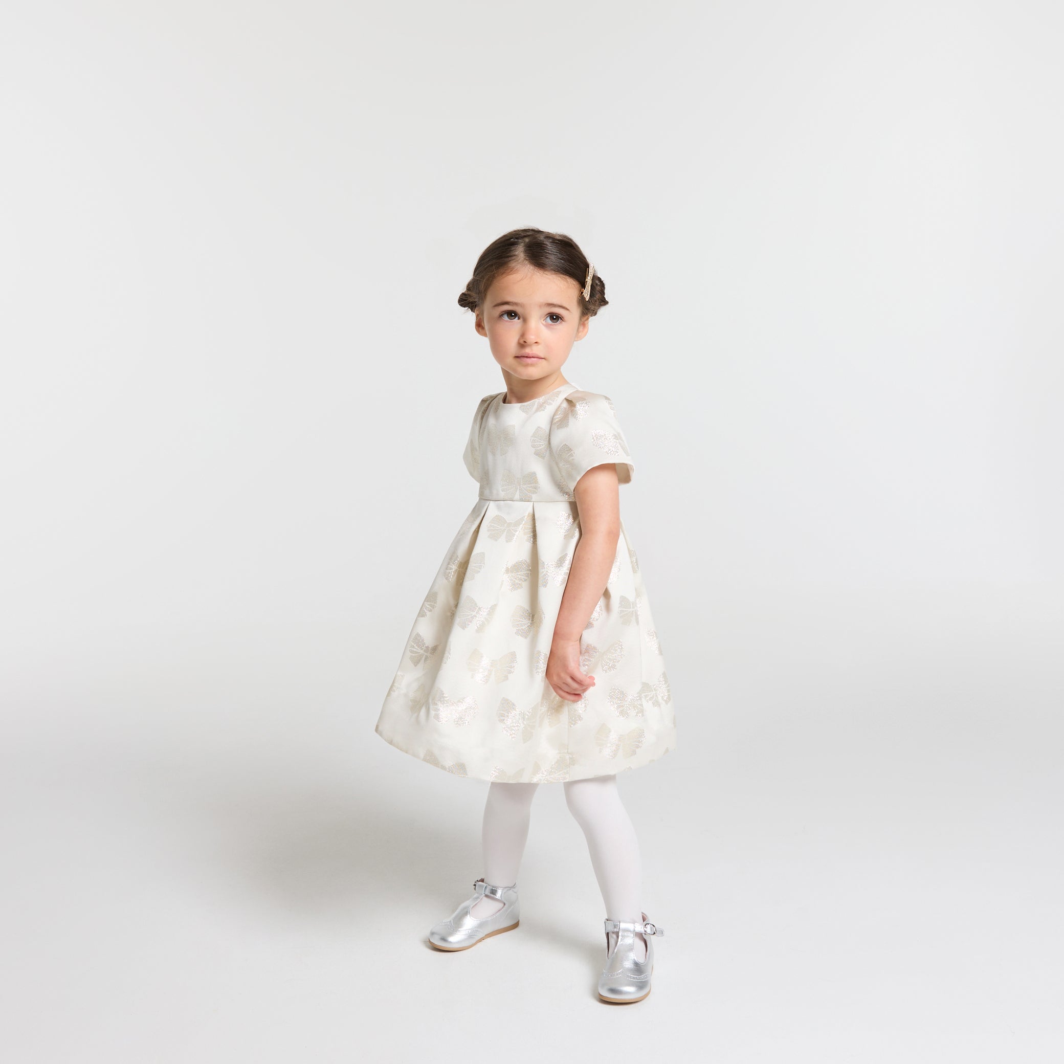 Baby girl Christmas dress - ivoire