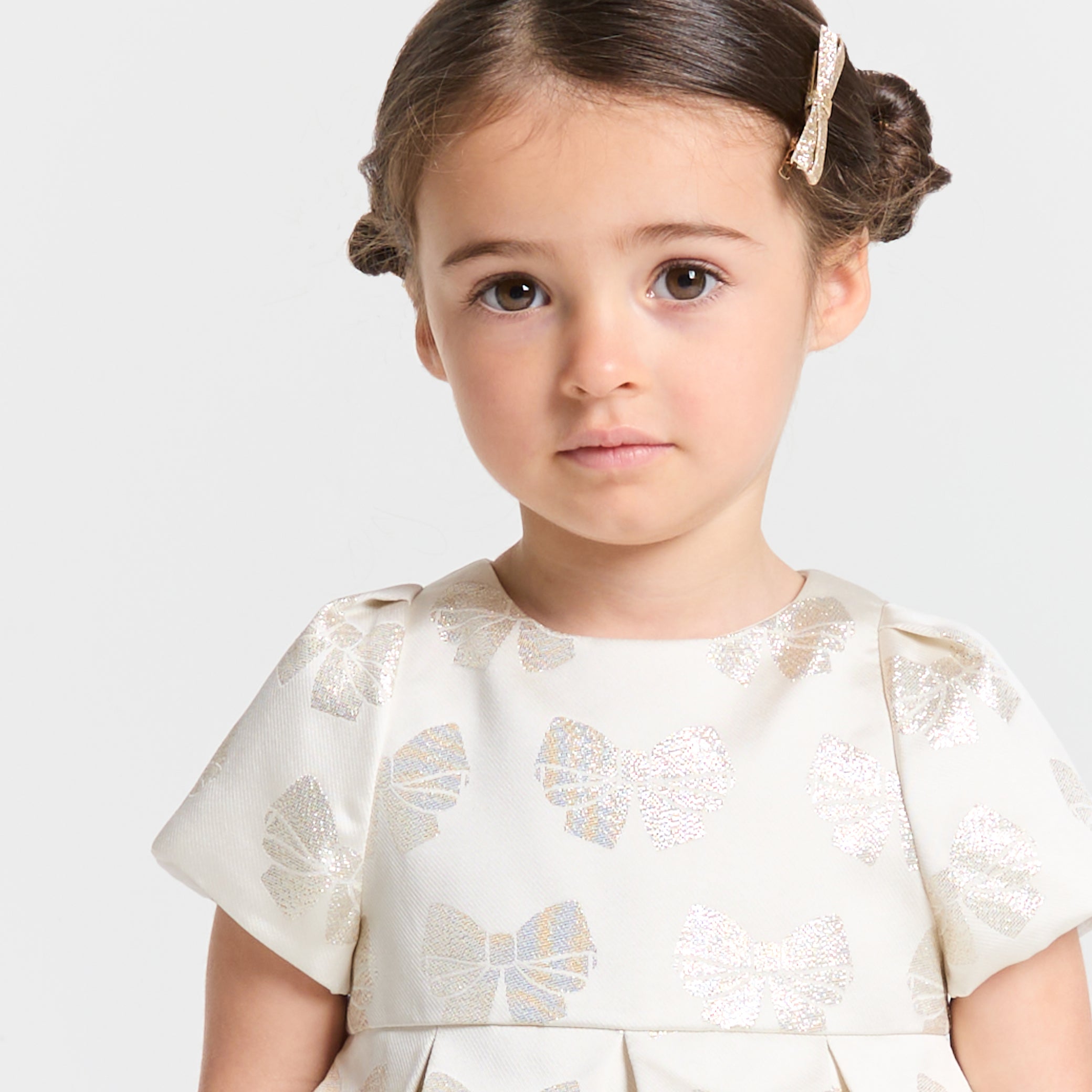 Baby girl Christmas dress - ivoire