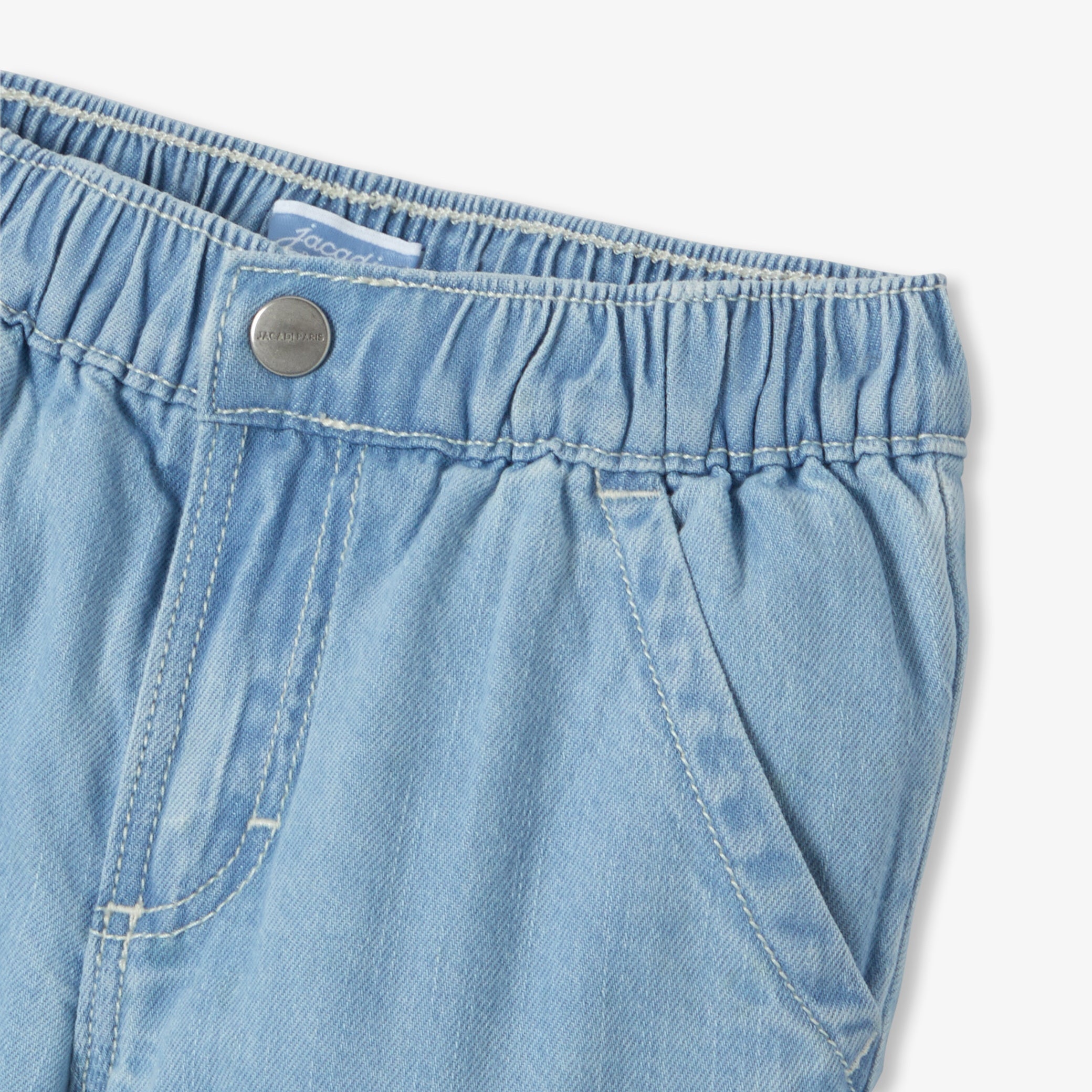 Baby boy jeans lined in cotton