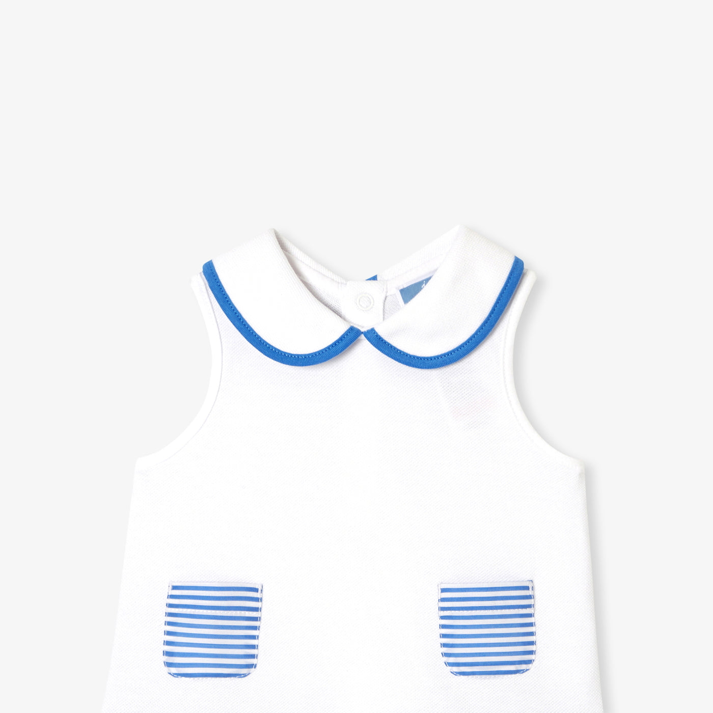 Baby girl dress in cotton piqué