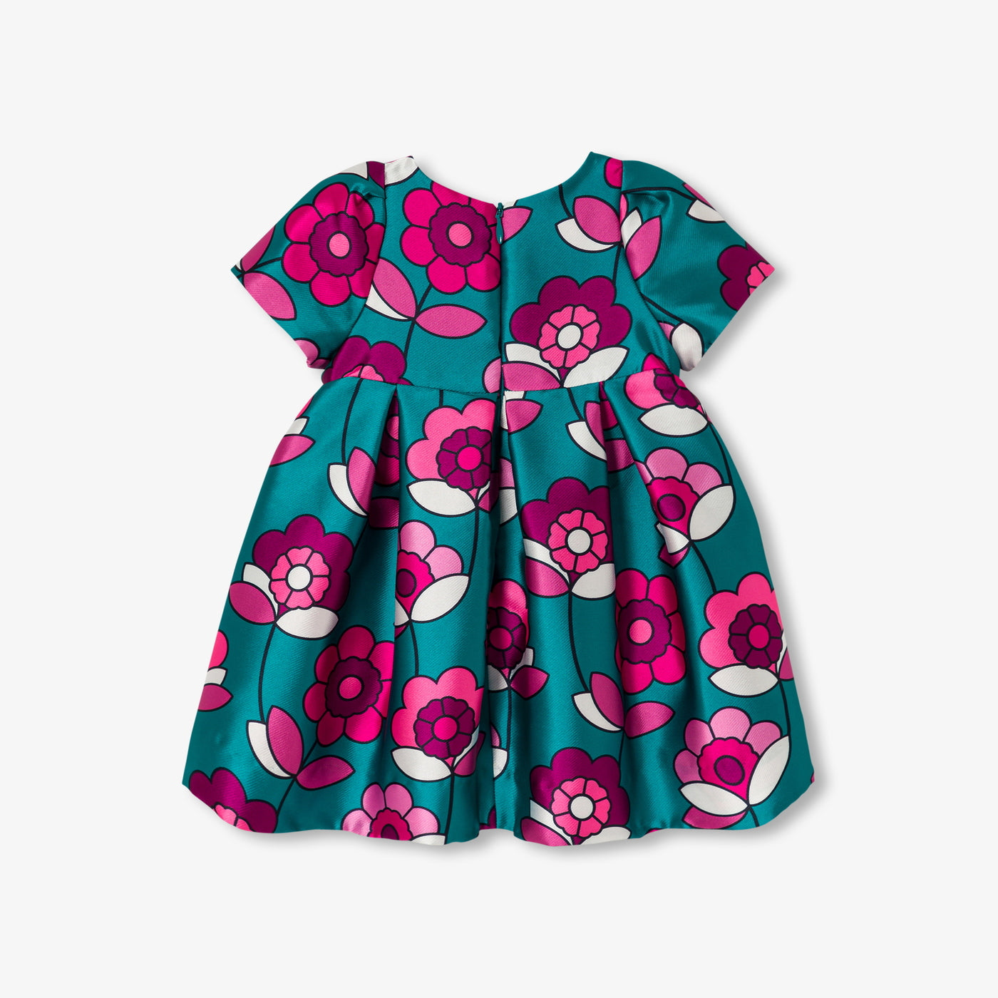 Baby girl satin dress