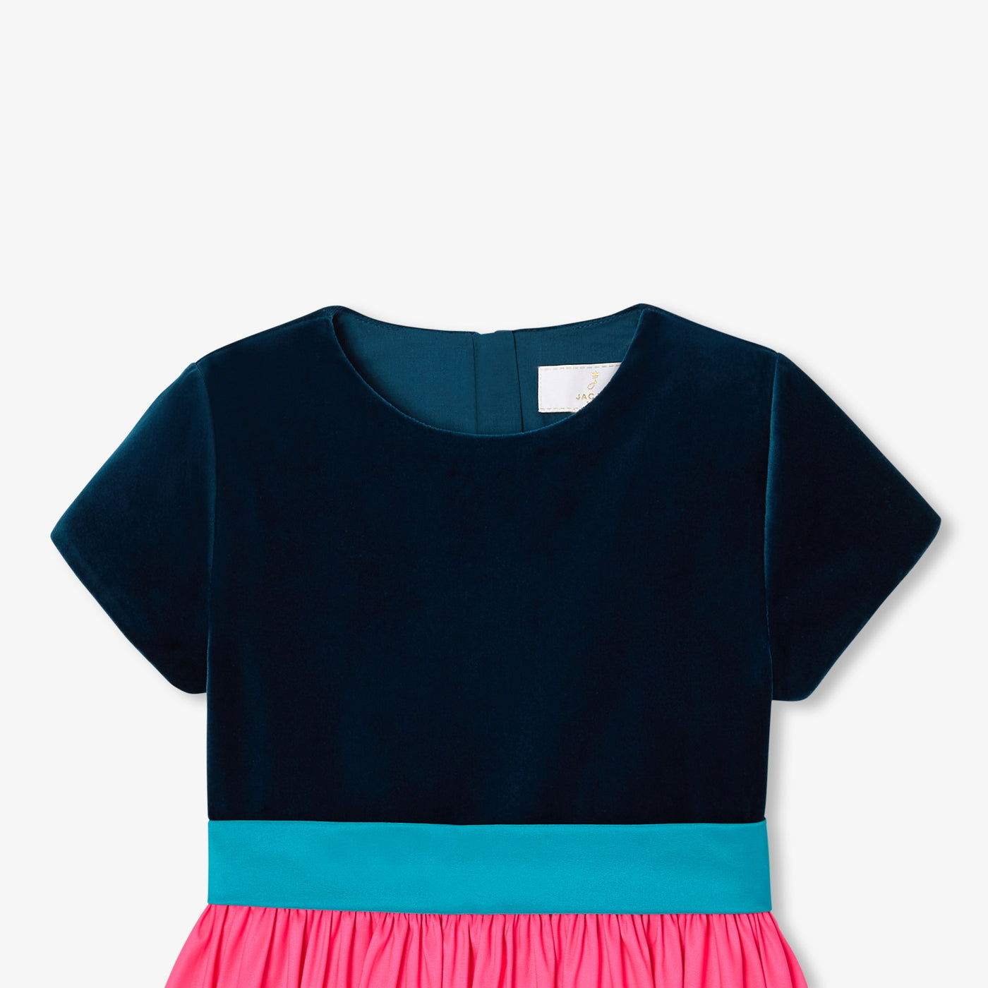 Girl colour block dress