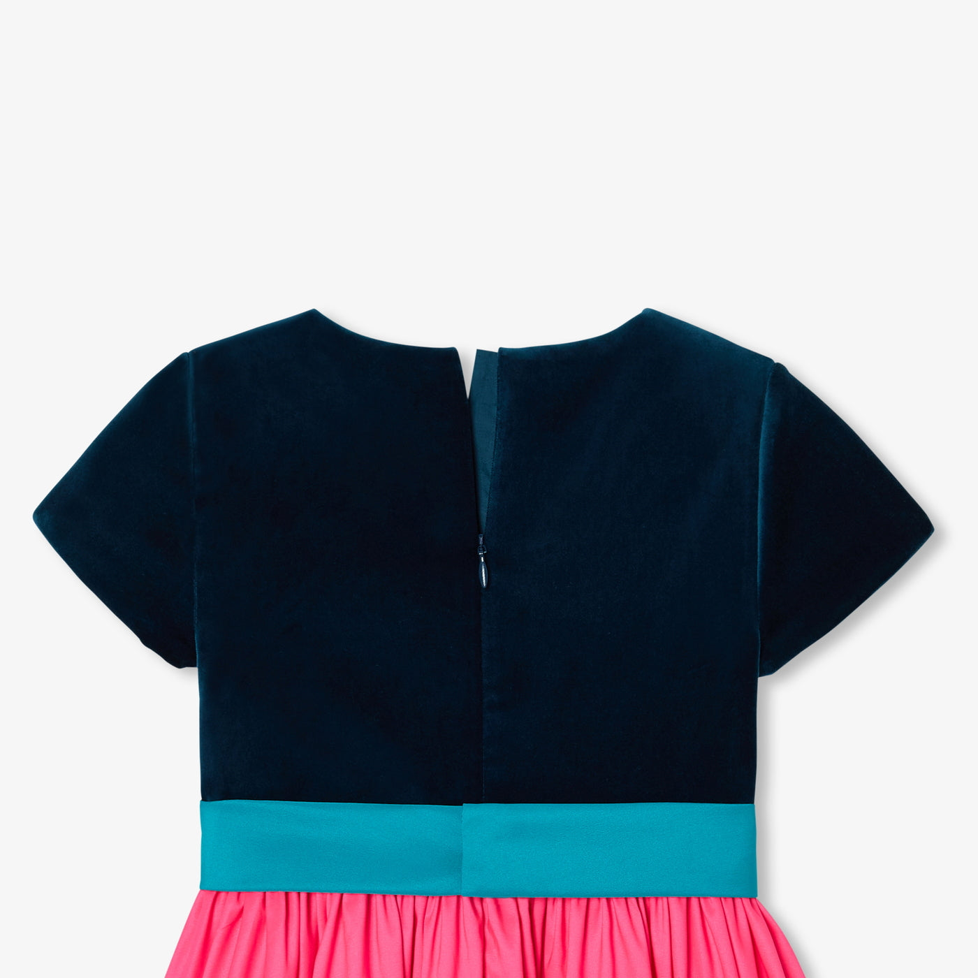 Girl colour block dress