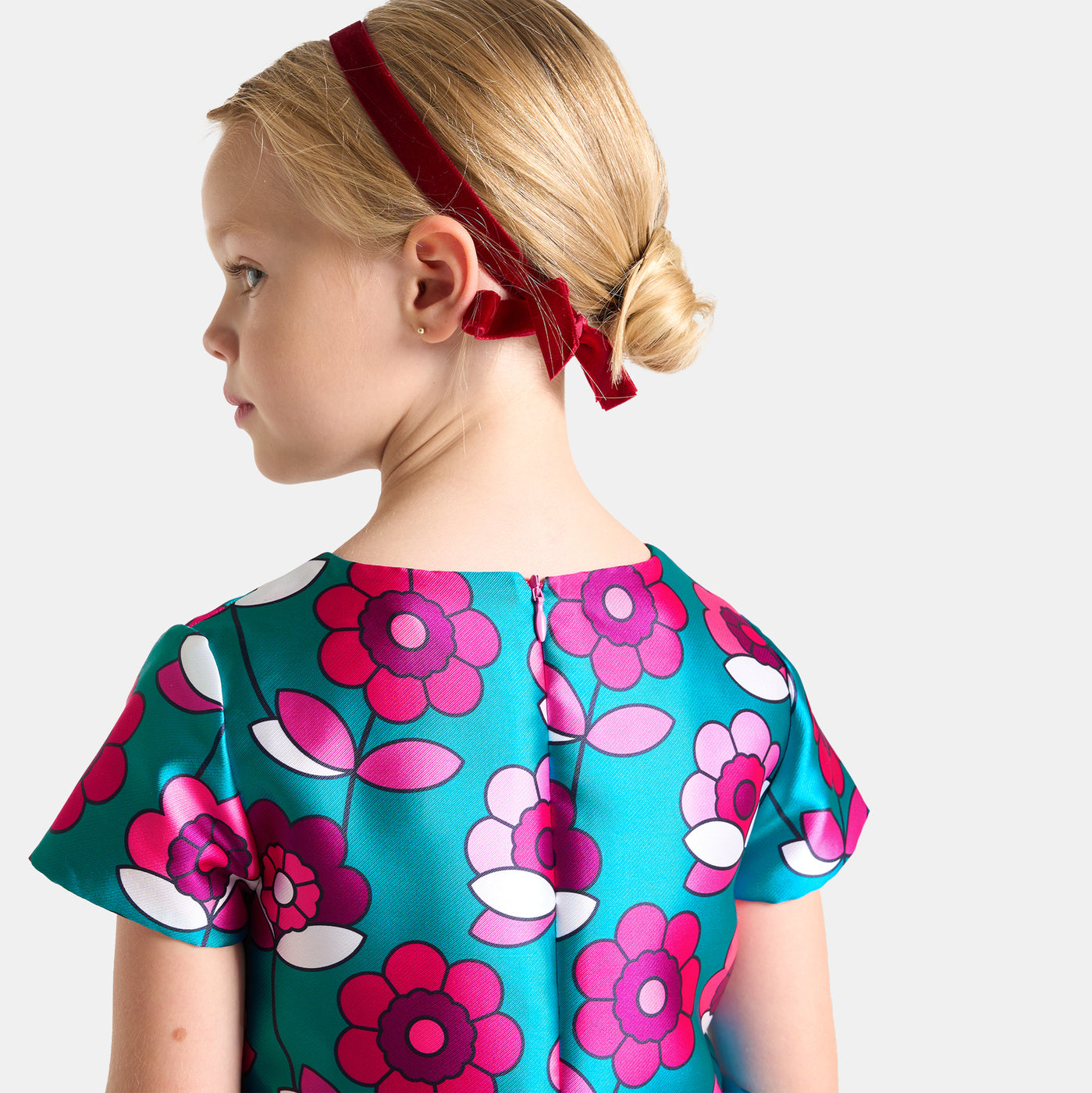 Girl satin dress