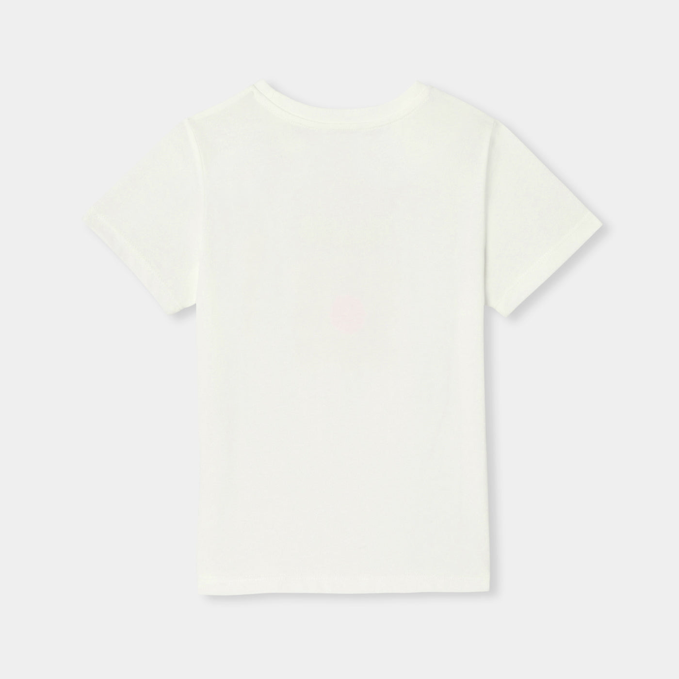 Jacadi cotton jersey t-shirt for girls - soft white
