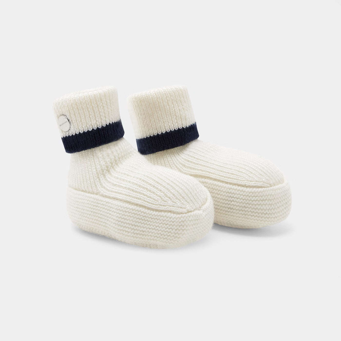 Jacadi My First Baby Romper - White/Navy