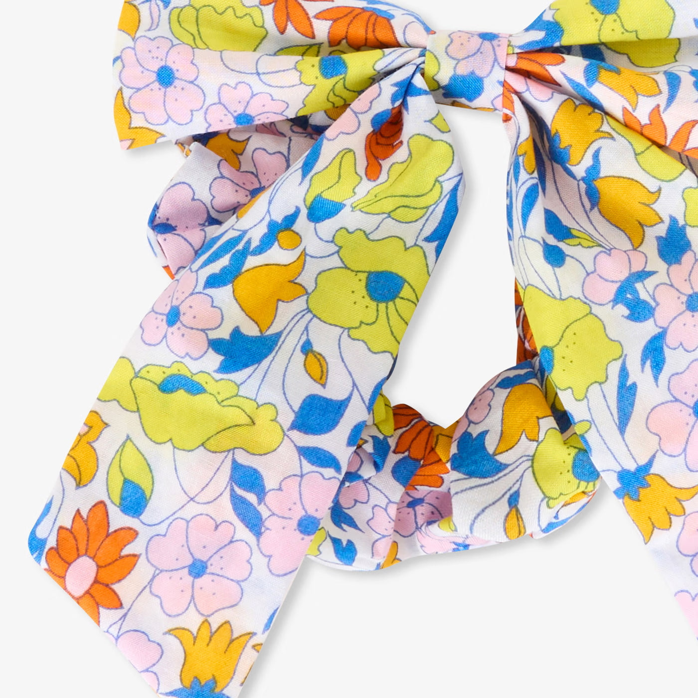 Liberty girl's scrunchie - blue/multico