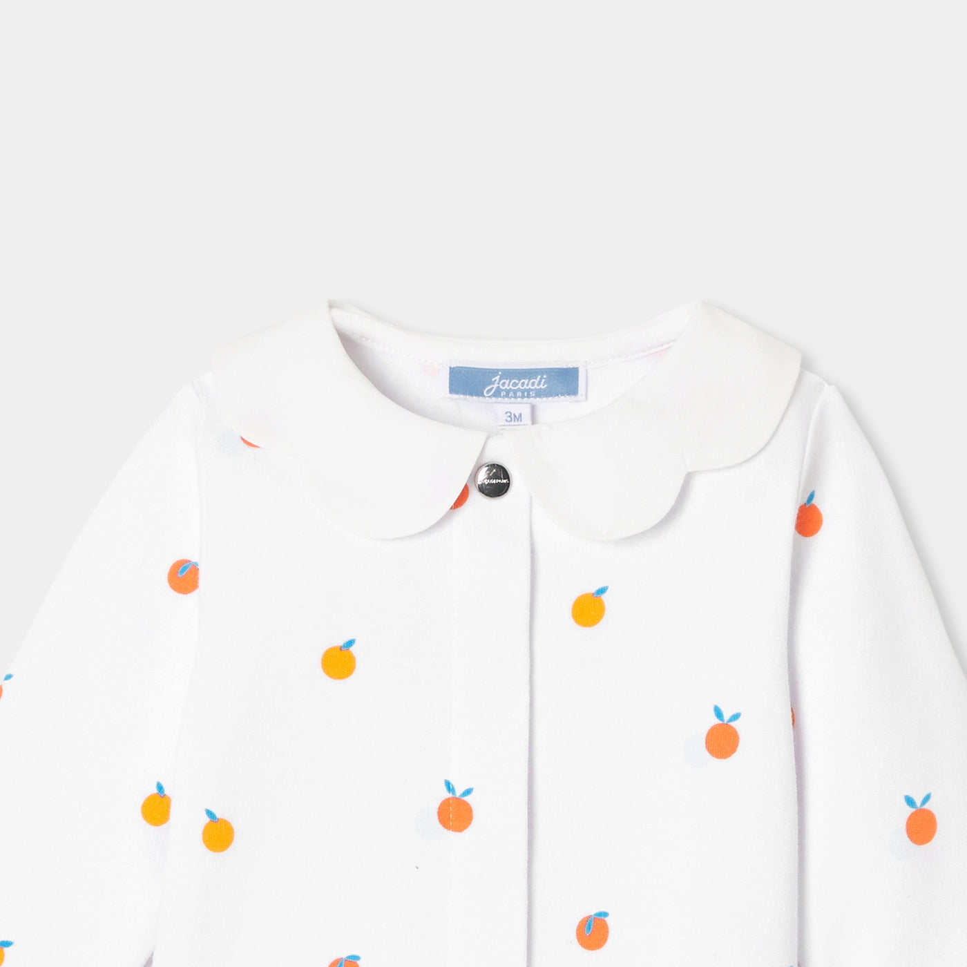 Baby girl pyjamas in interlock