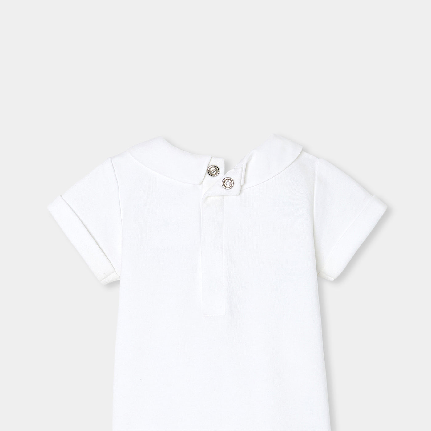 Baby boy short sleeve bodysuit - Jacadi white