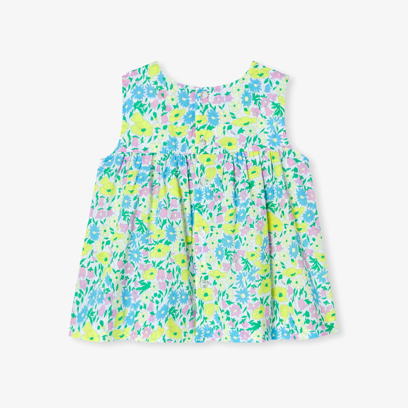 Baby girl blouse in Liberty fabric
