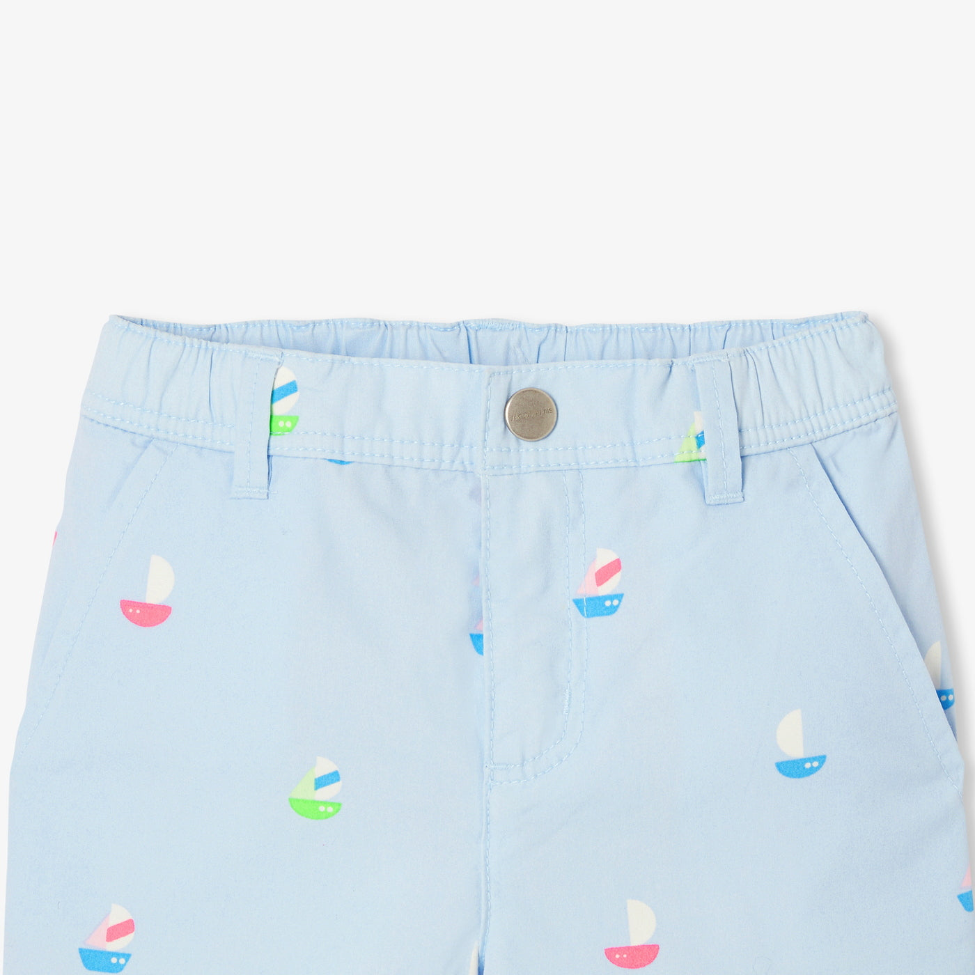 Baby boy shorts in twill