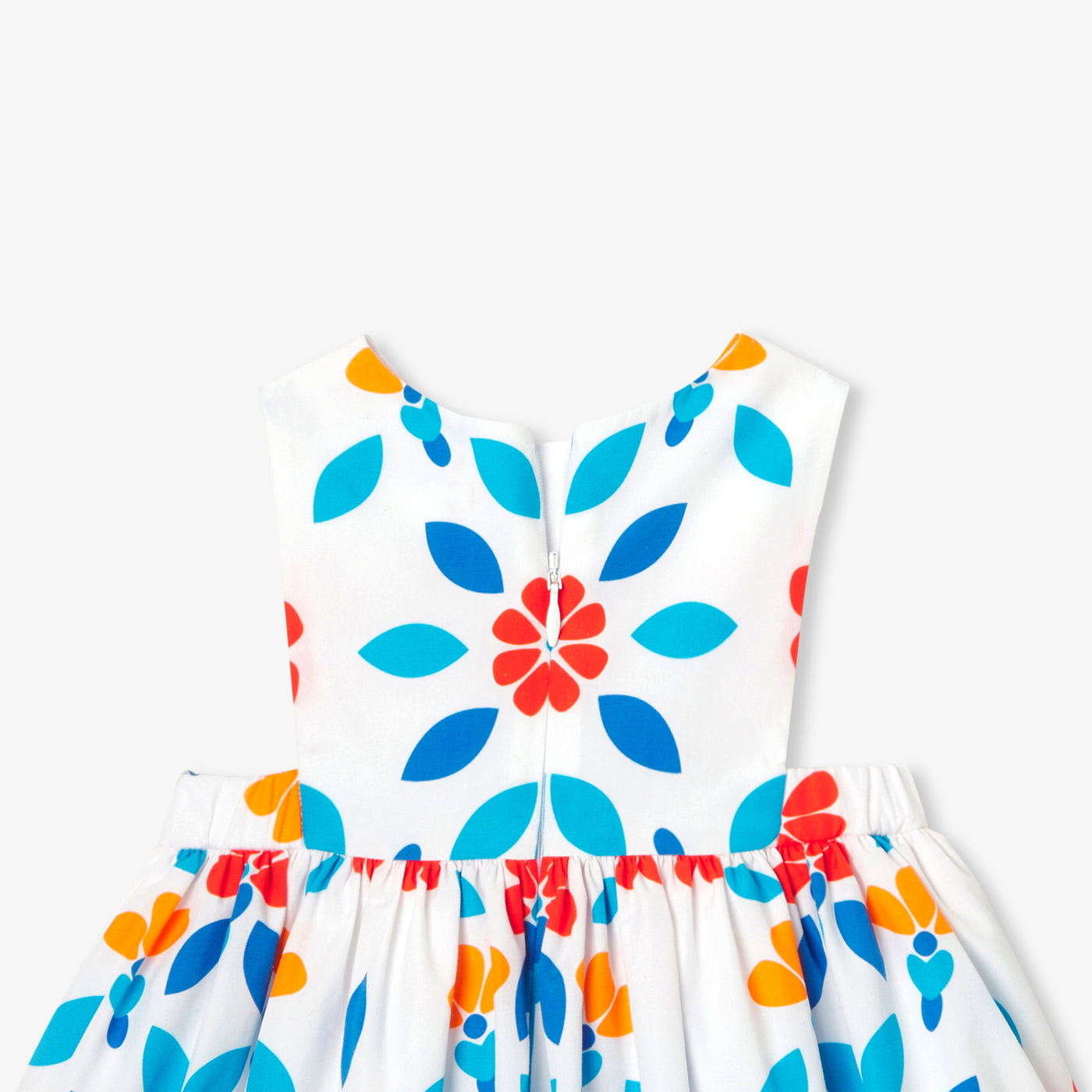 Baby girl dress in poplin