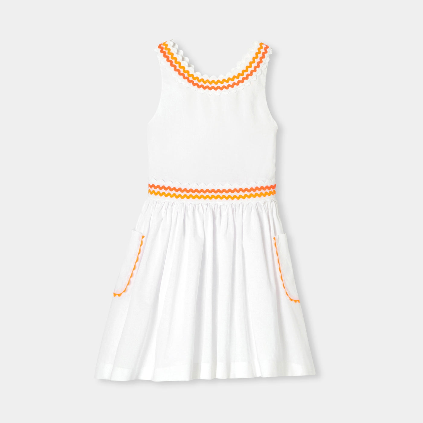 Girl dress in cotton voile