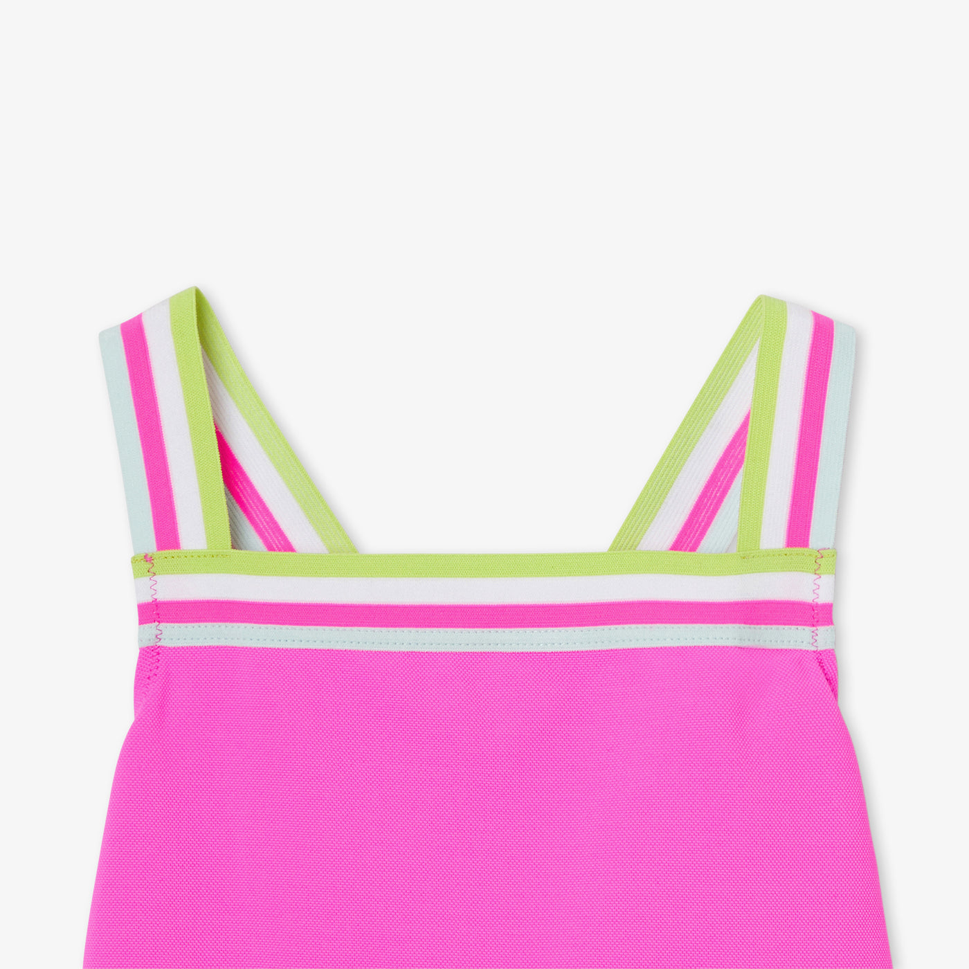 Girl 1-piece swimsuit - pink/multicolour