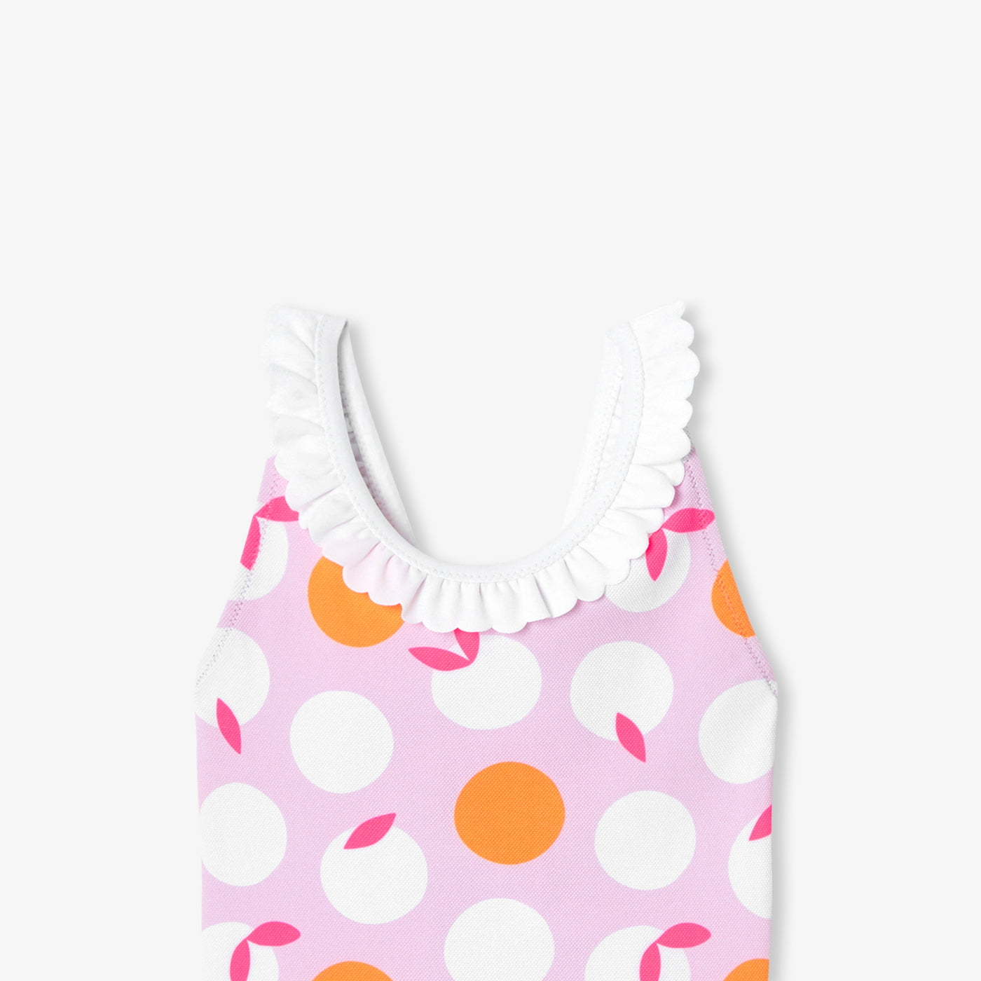 Baby girl 1-piece swimsuit - pink/multicolour