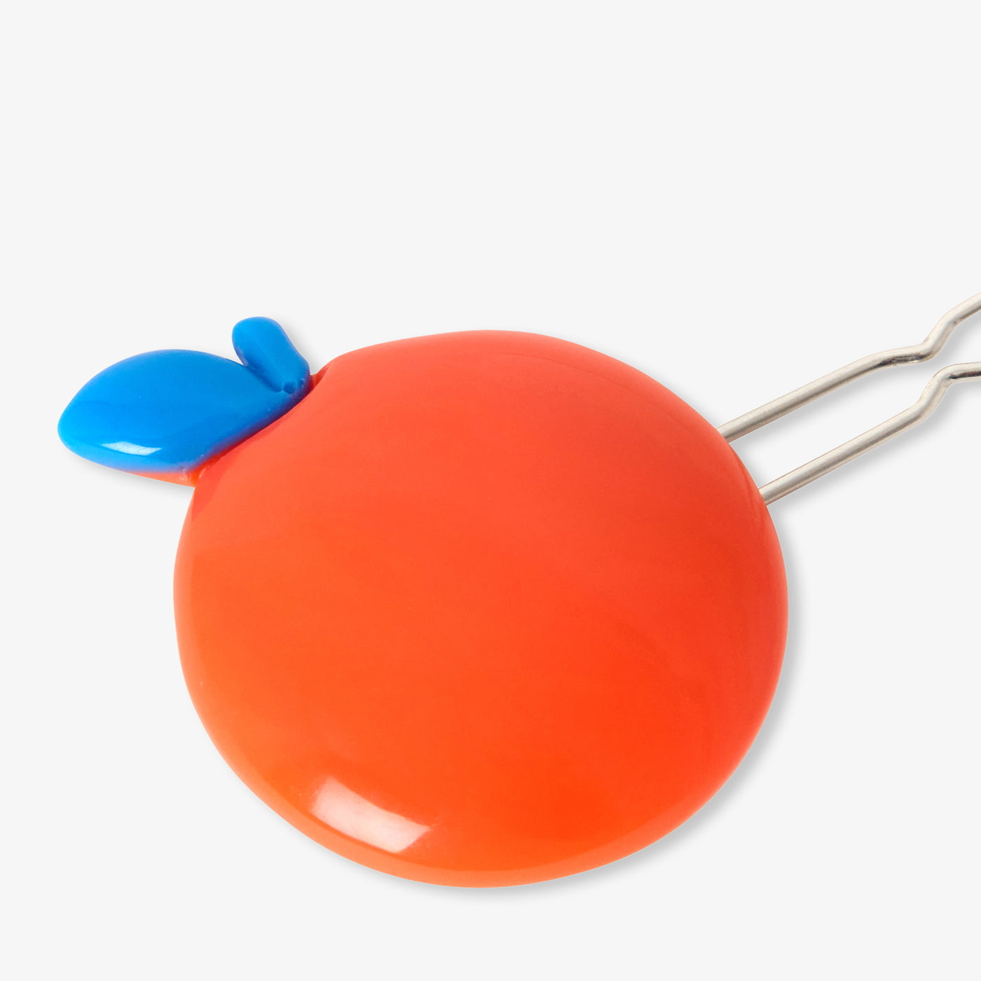 Girl orange hair clip - orange